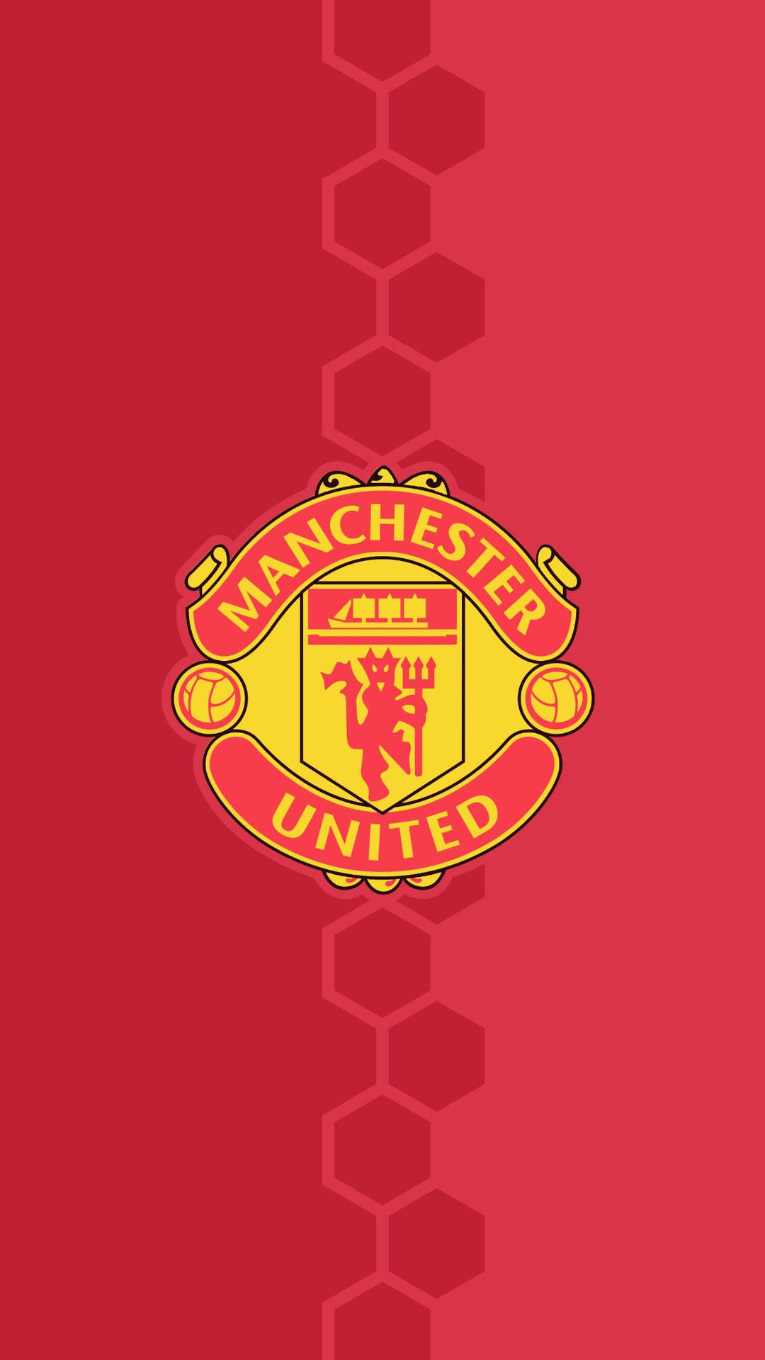 Manchester United Artwork Iphone Background