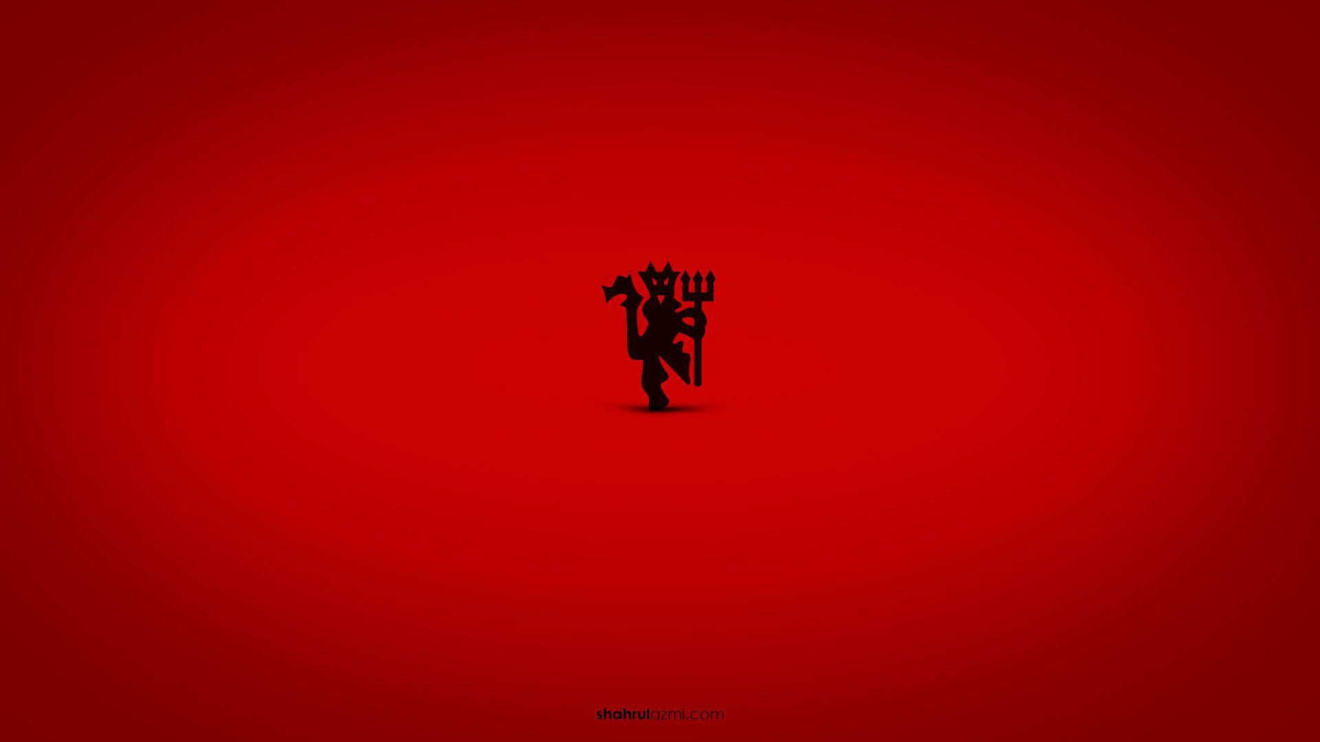Manchester United Black Fanart Background