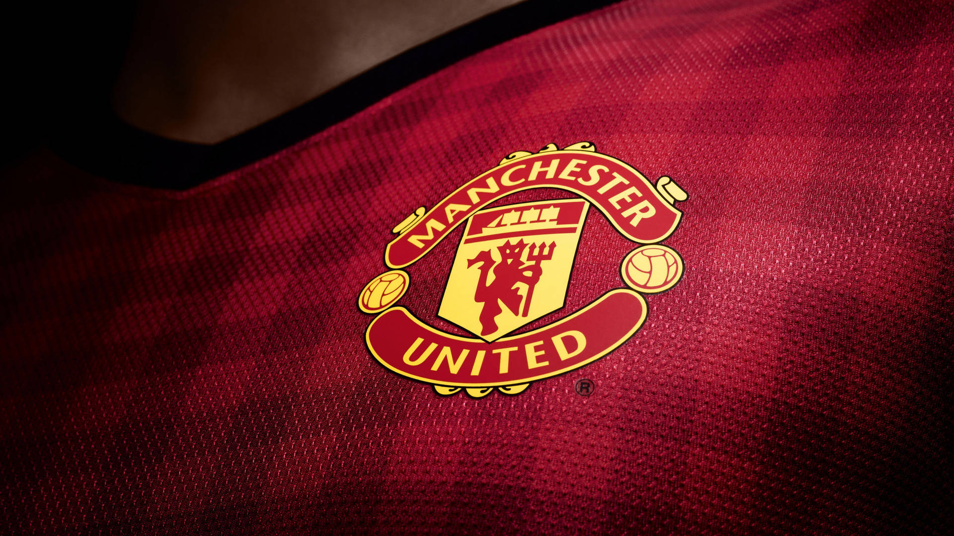 Manchester United Jersey Desktop Background