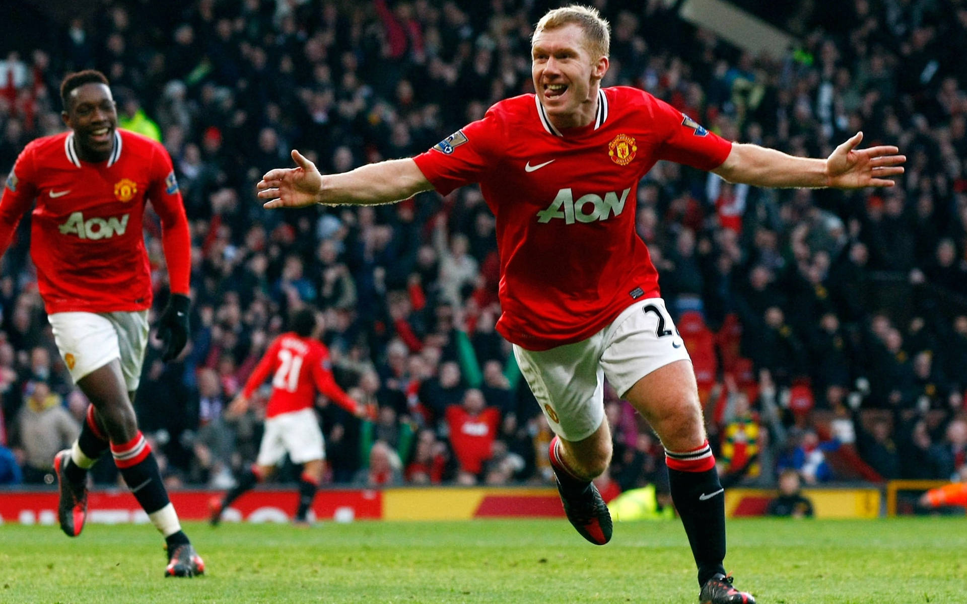 Manchester United Players Field Run