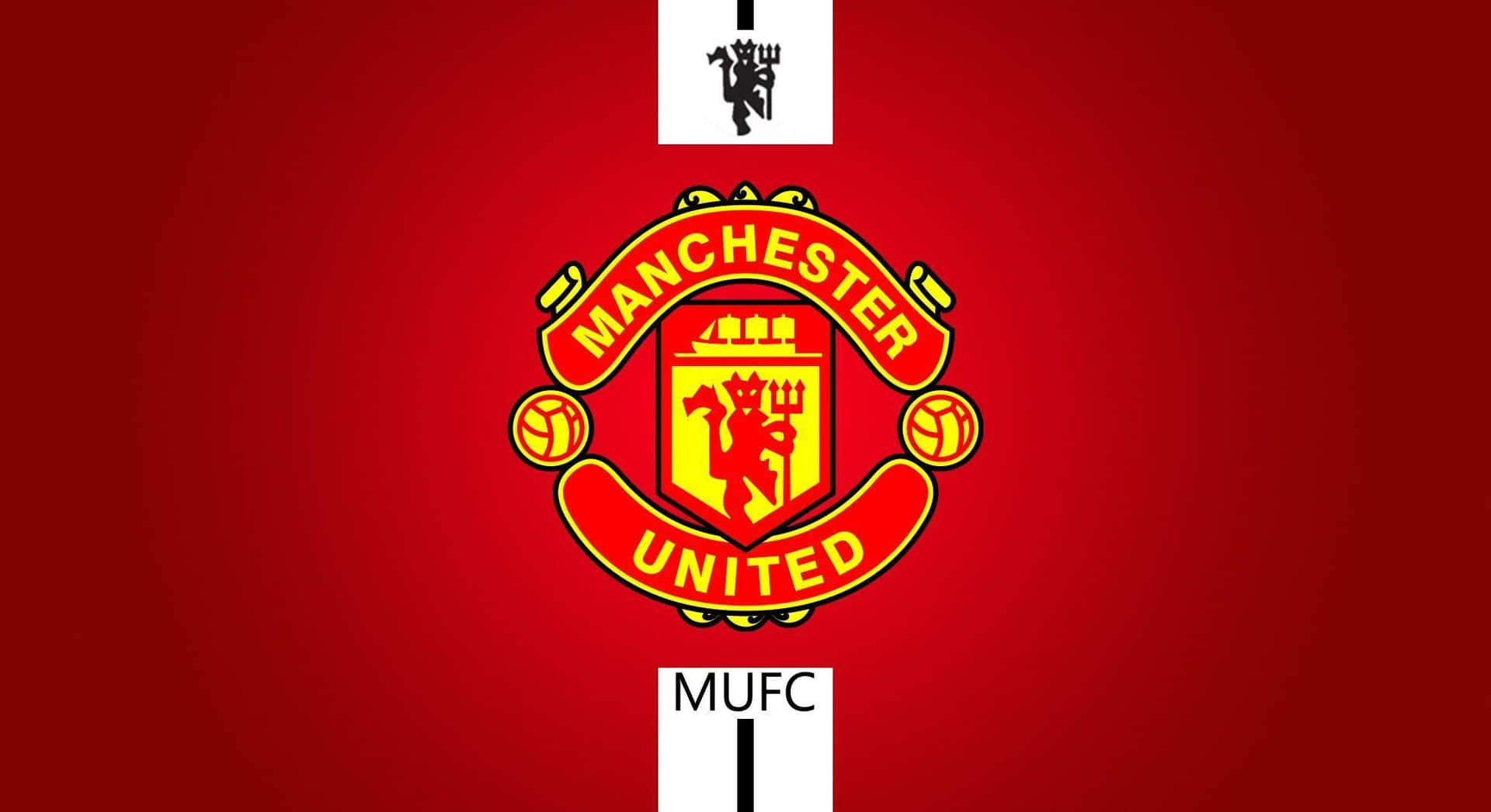 Manchester United Team Red Background