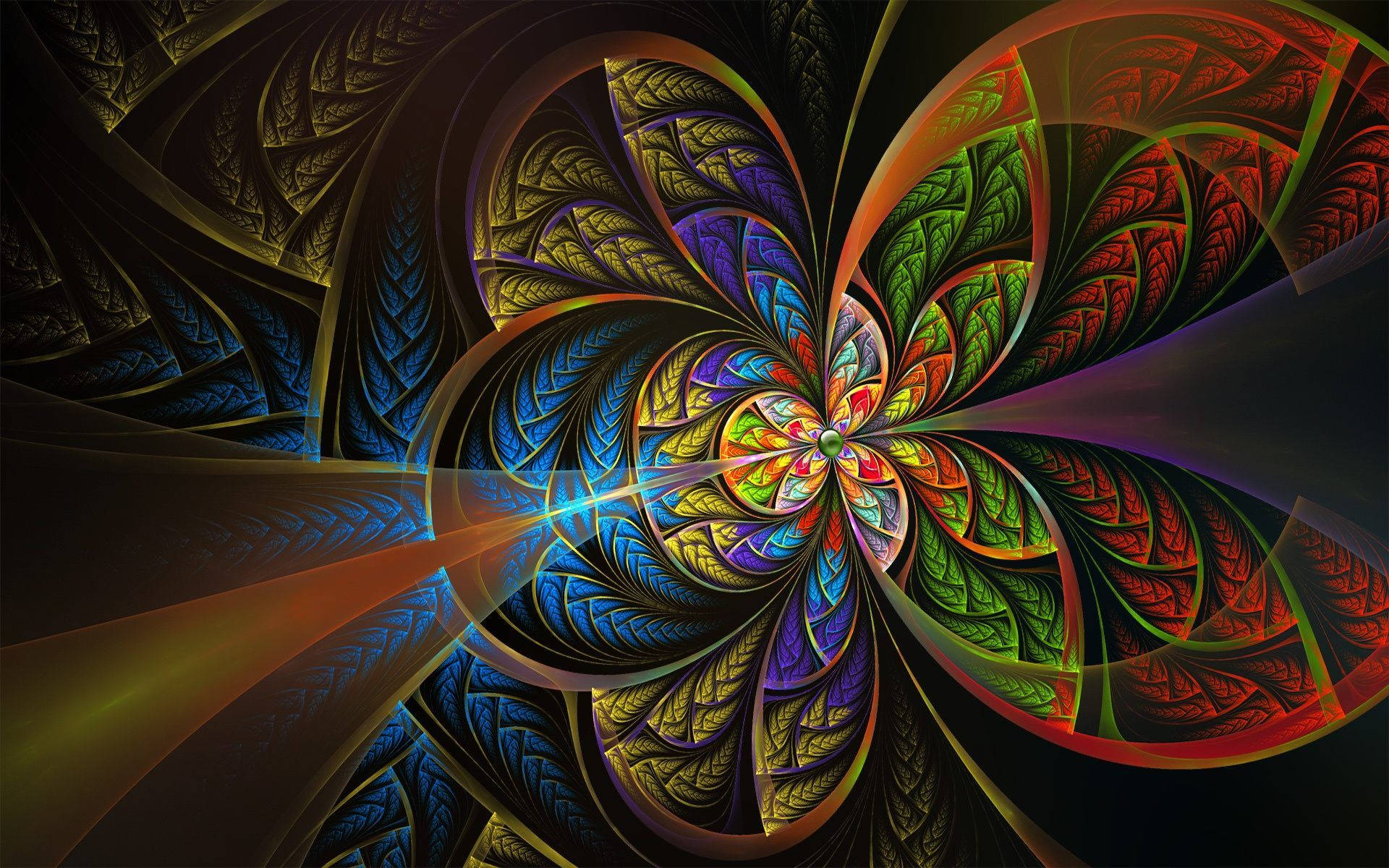 Mandala Abstract Art Background