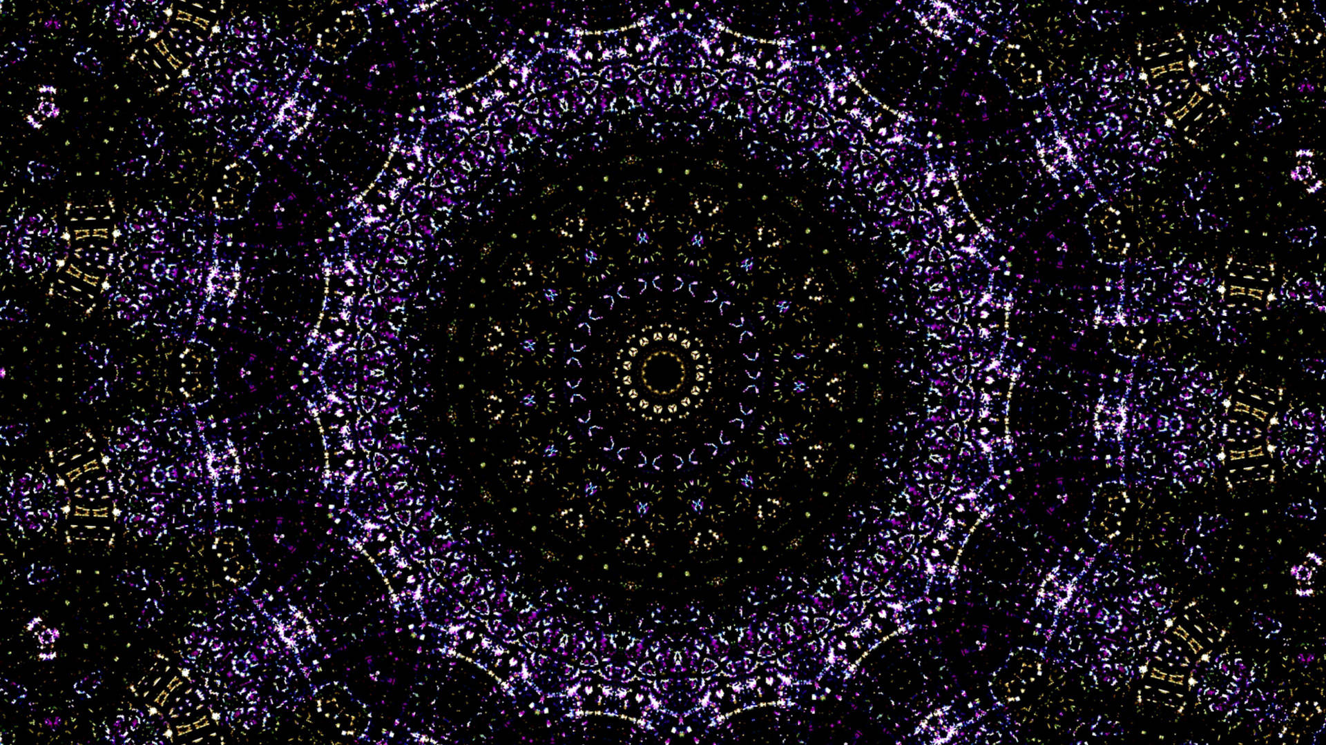 Mandala Abstract Fragments Background