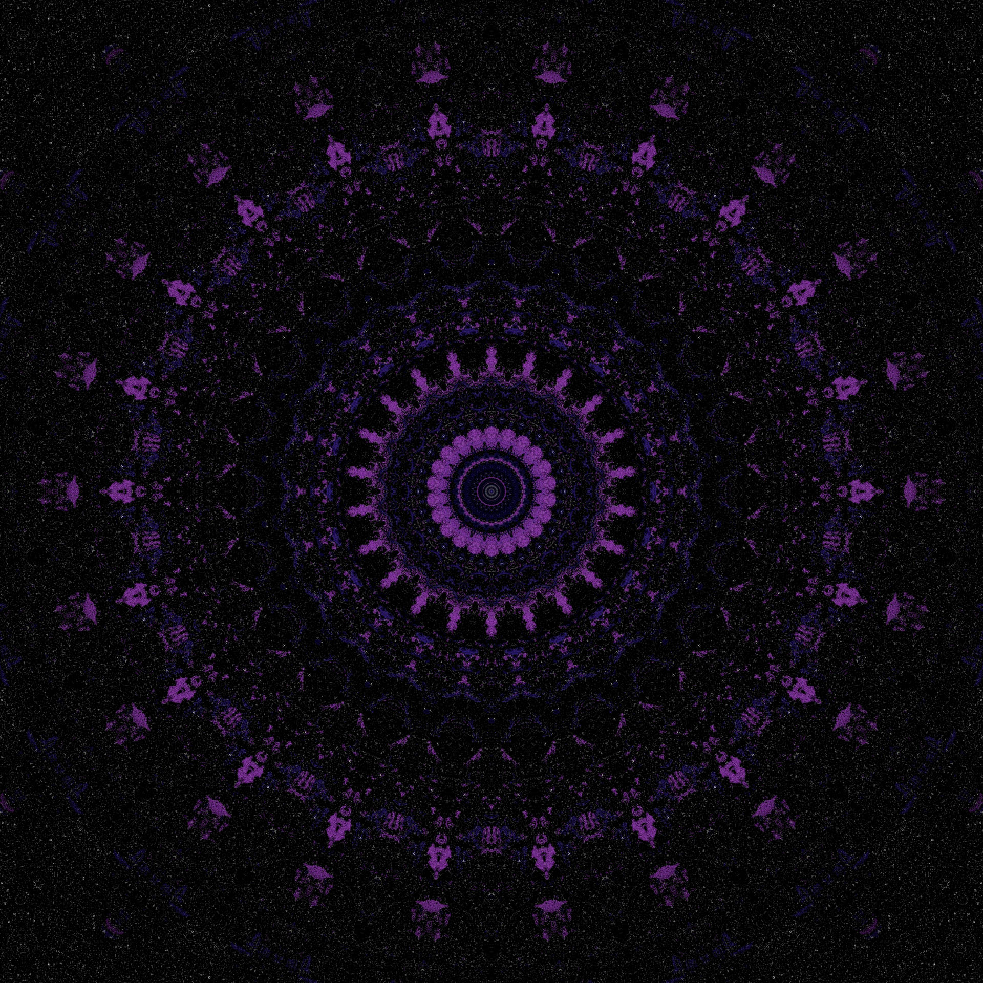 Mandala Purple Ornament Background