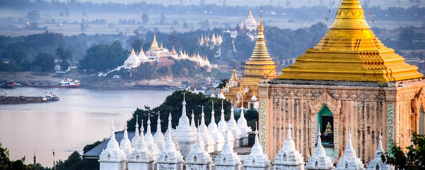 Mandalay Hill Myanmar Background