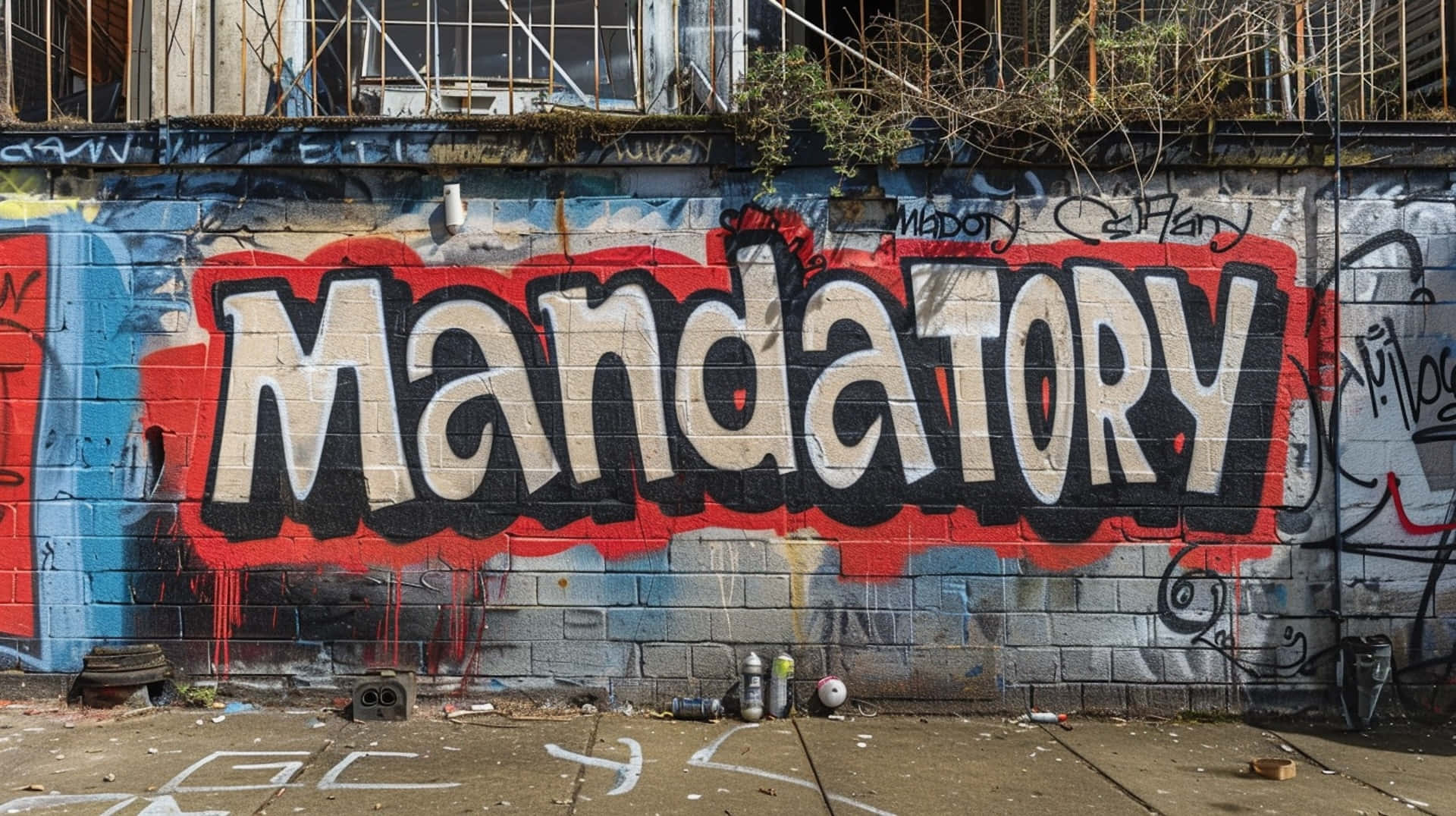 Mandatory Graffiti Wall Art.jpg Background