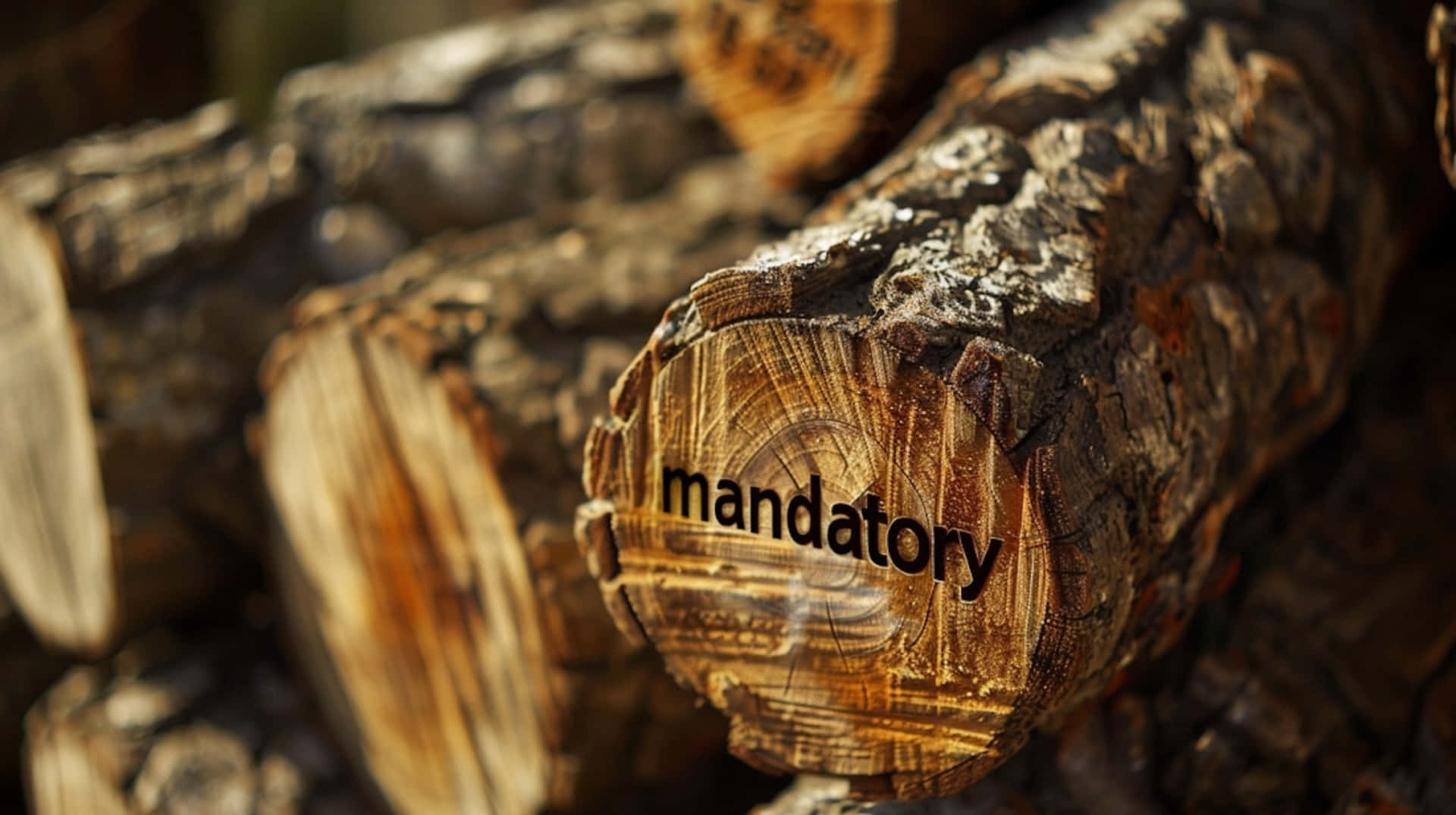 Mandatory Stamped Logs Background