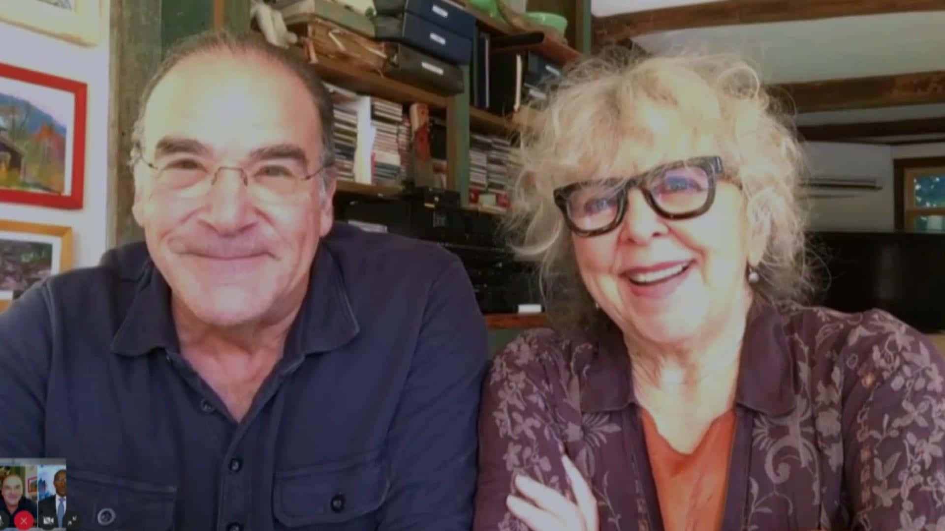 Mandy Patinkin In A Powerful Stance Background