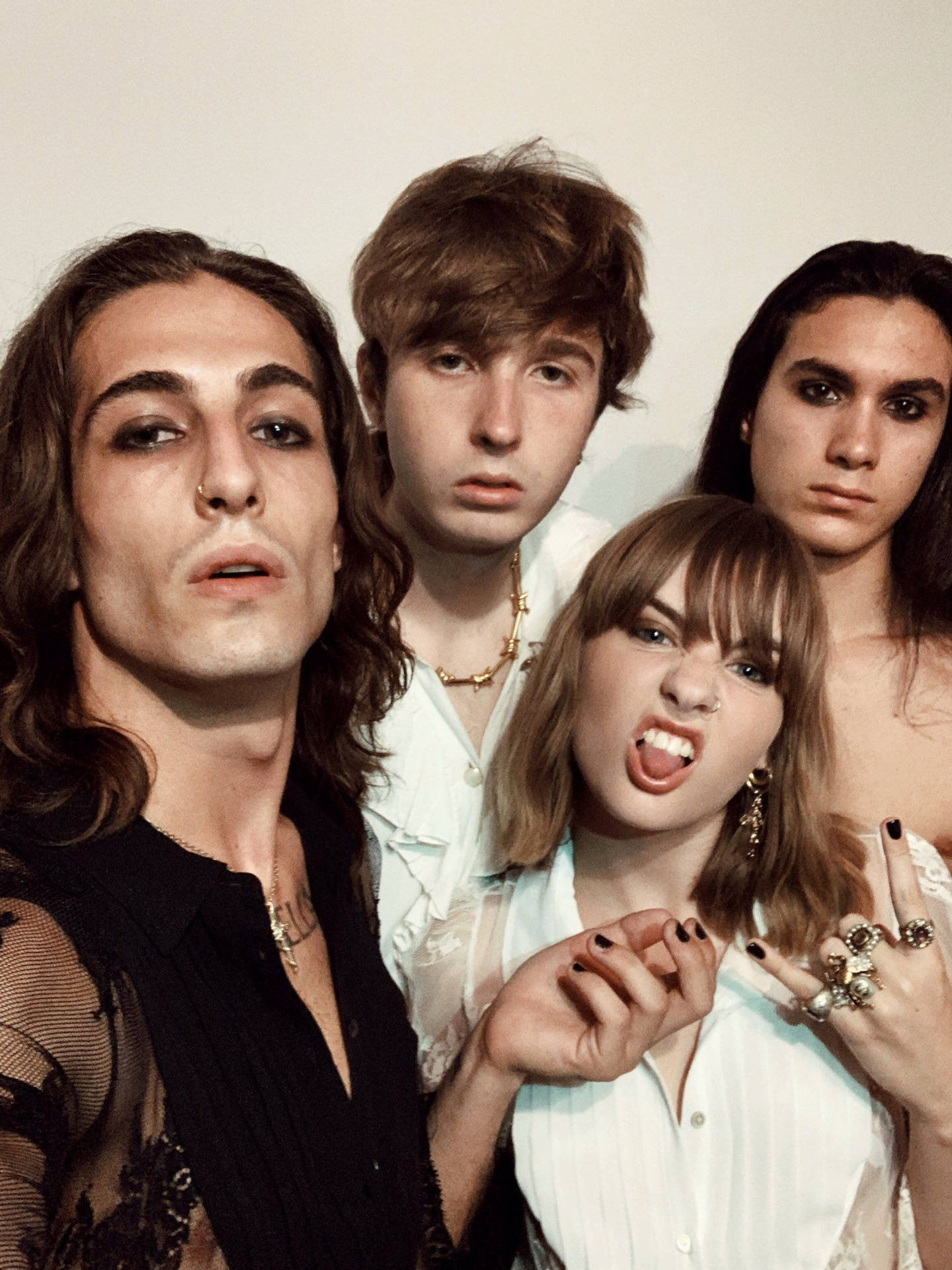 Maneskin Different Facial Expressions