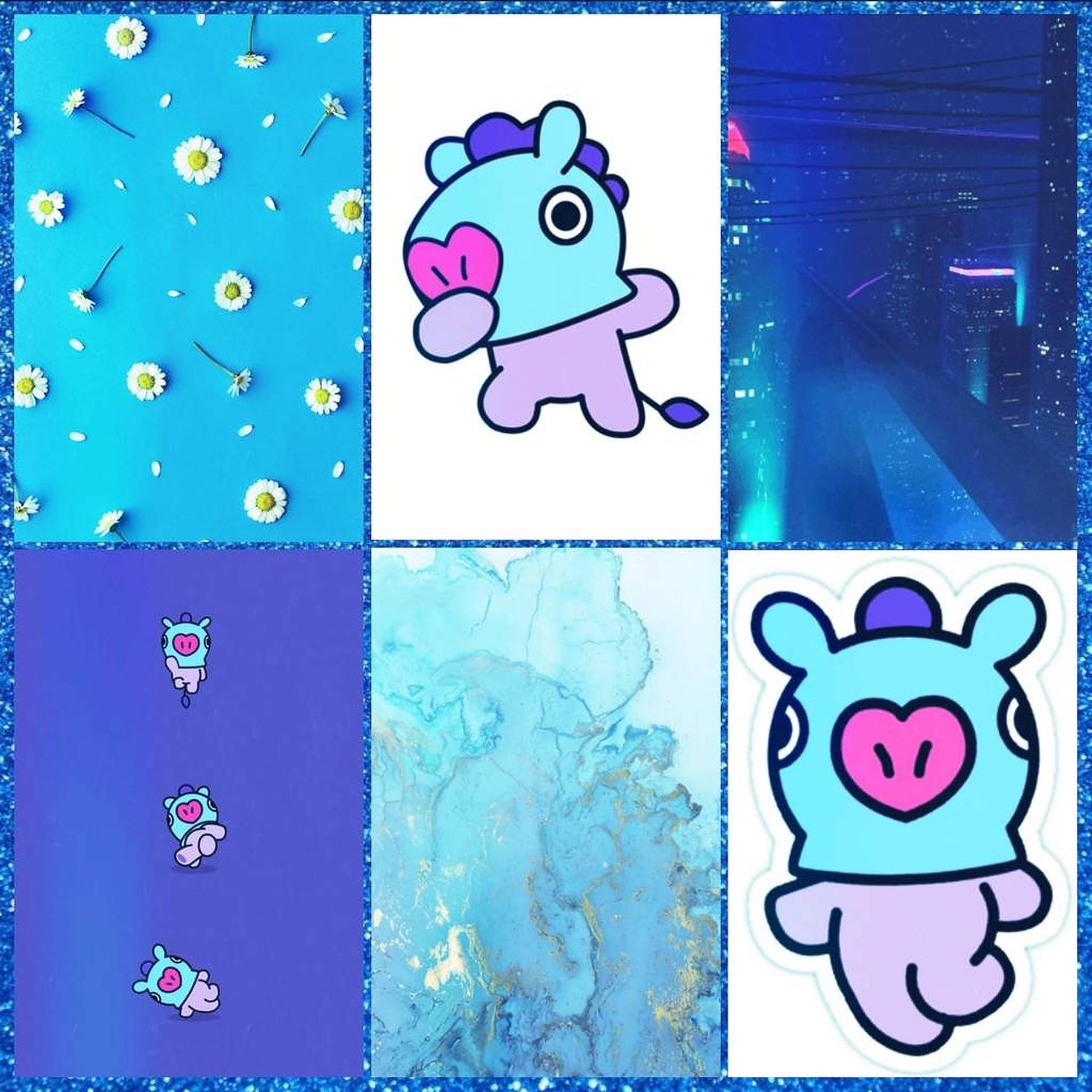 Mang Bt21 Aesthetic Collage
