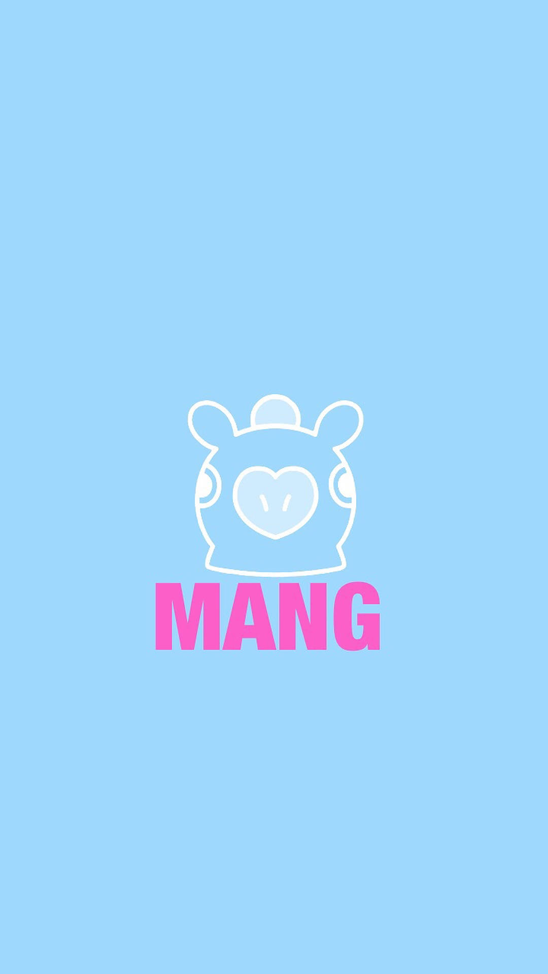 Mang Bt21 Silhouette Background