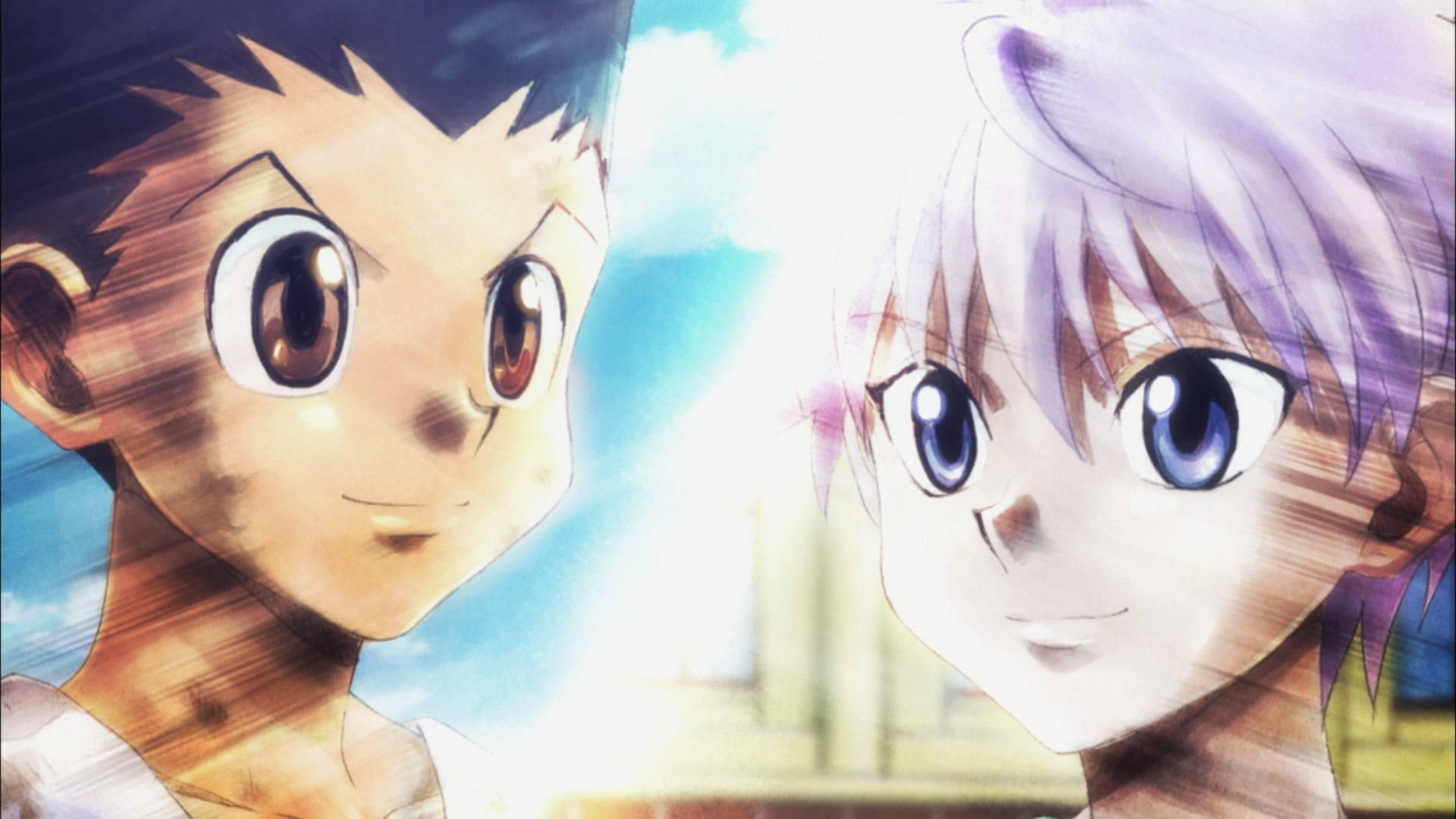 Manga Characters Gon And Killua Background