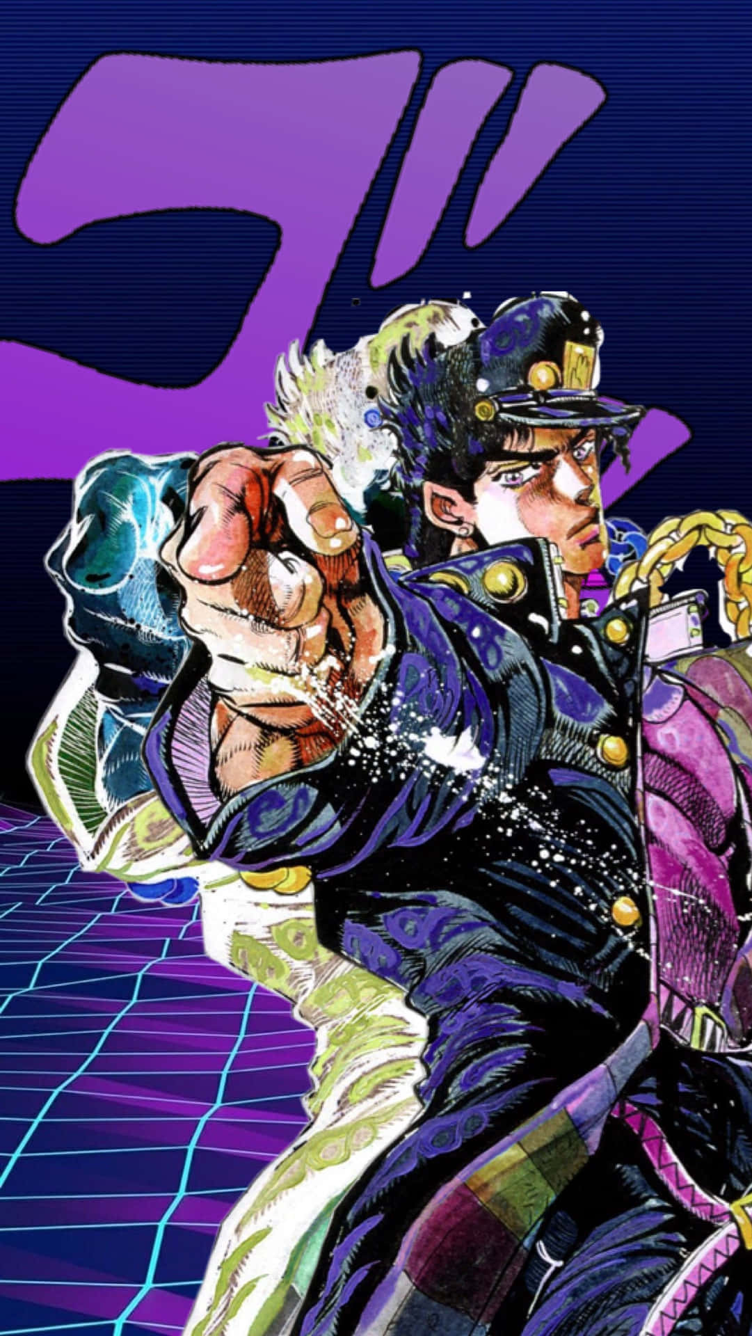 Manga Fans Unite And Get Ready To Read An Epic Journey: Jojo's Bizarre Adventure. Background