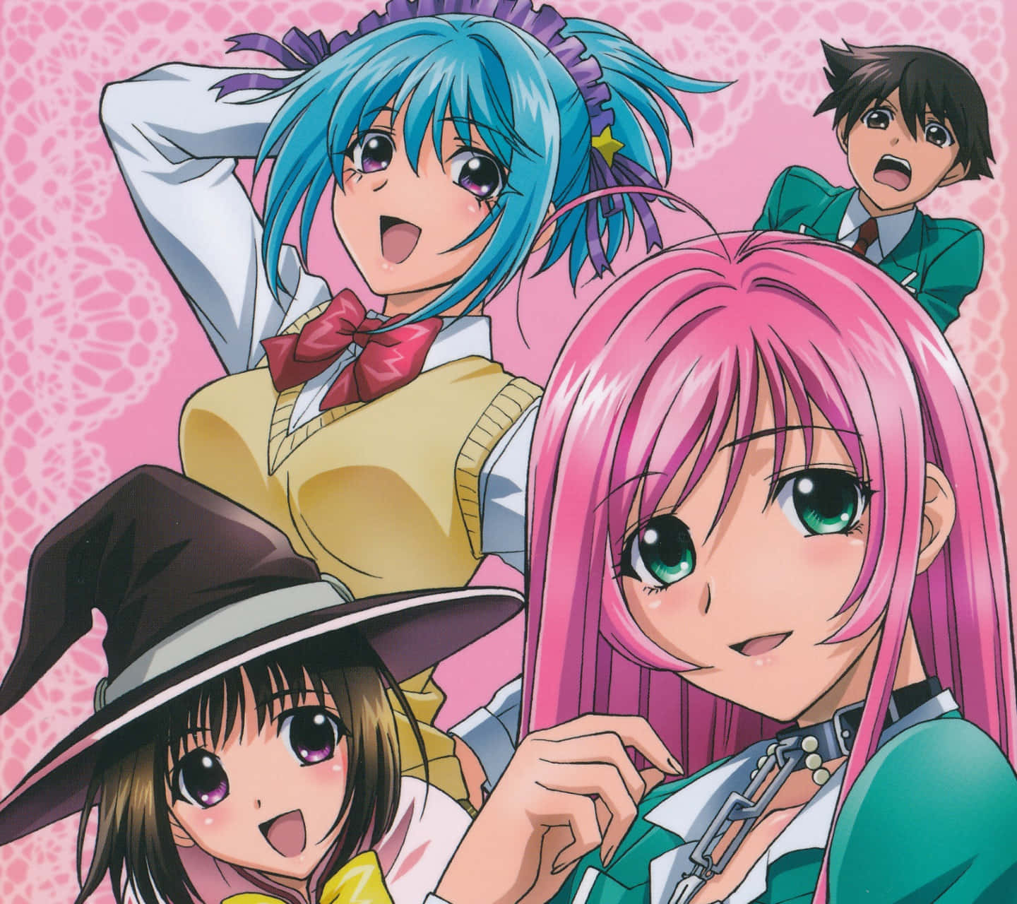 Manga Lovers Rejoice With The Rosario Vampire Series Background