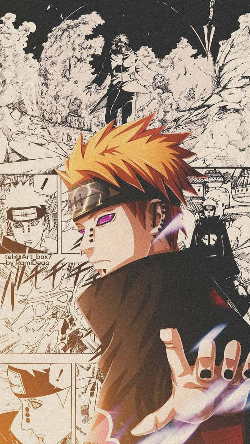 Manga Panels And Naruto Aesthetic Phone Background