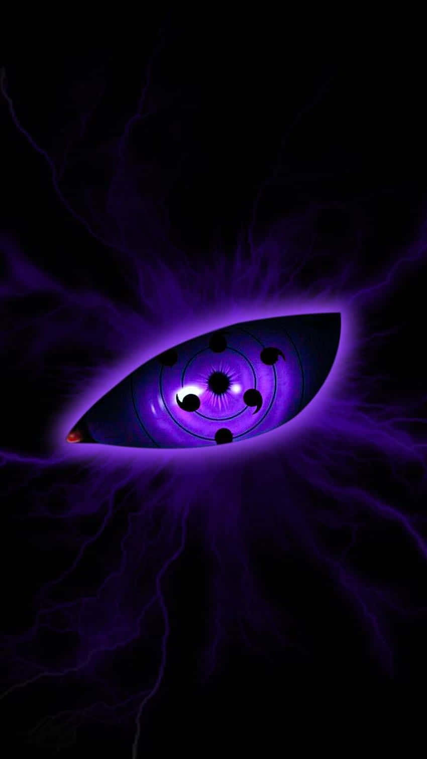 Mangekyou Sharingan Eye Art Background