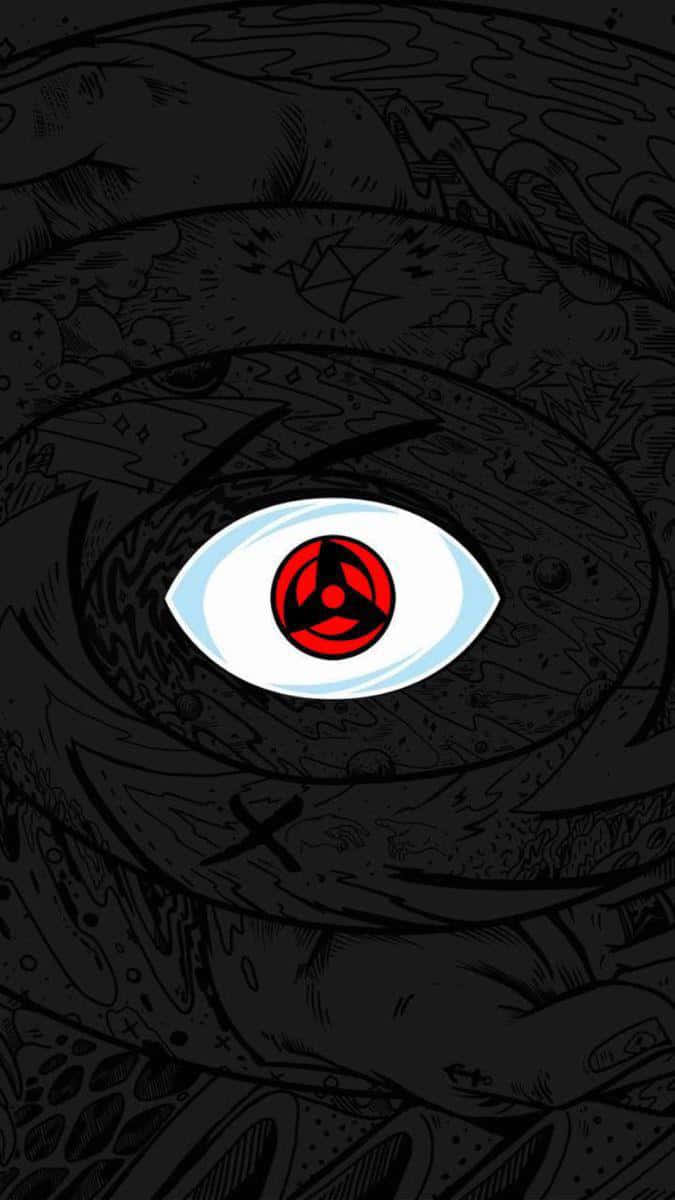 Mangekyou Sharingan Eye Art Background