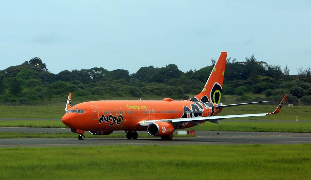 Mango Airlines Grassy Runway