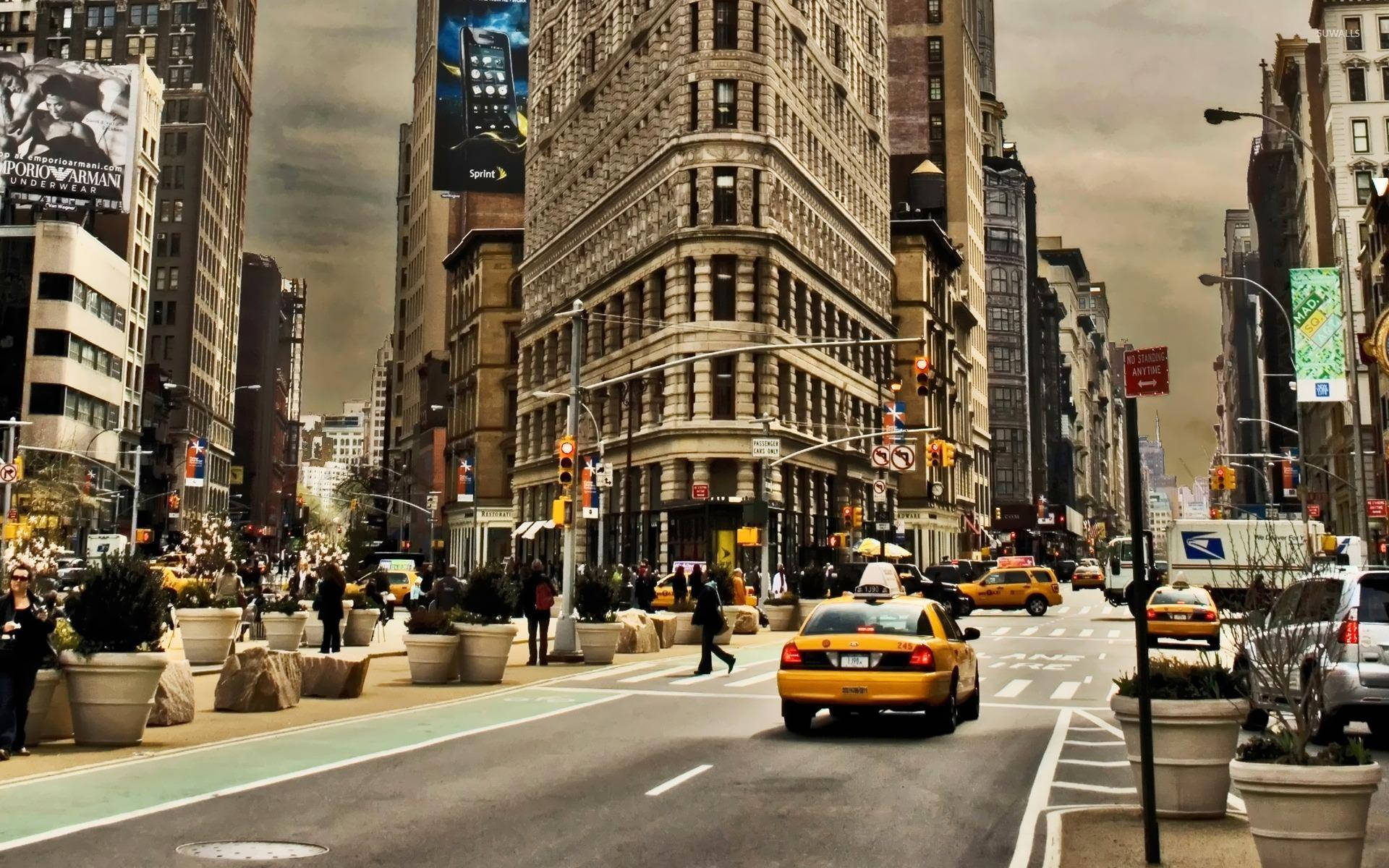 Manhattan Main Streets Background