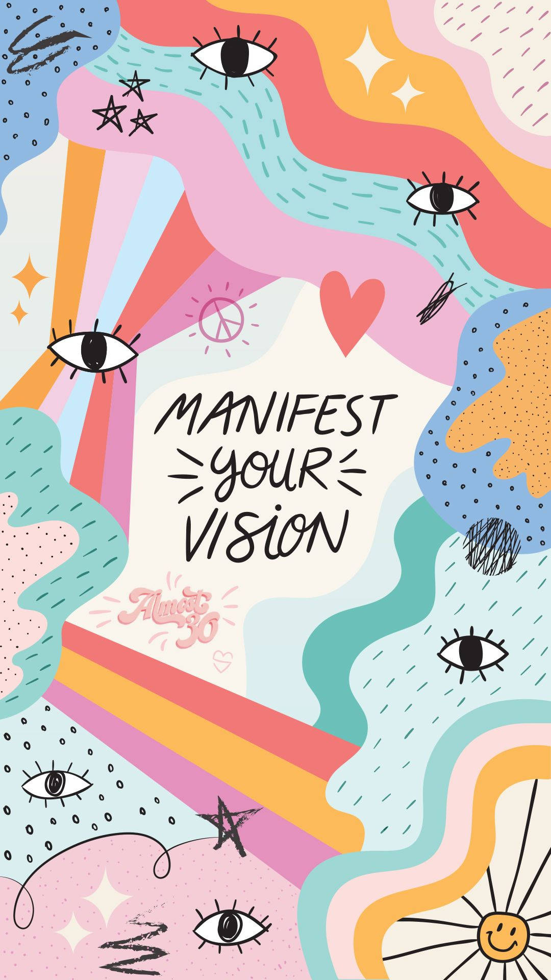 Manifest Your Vision Background