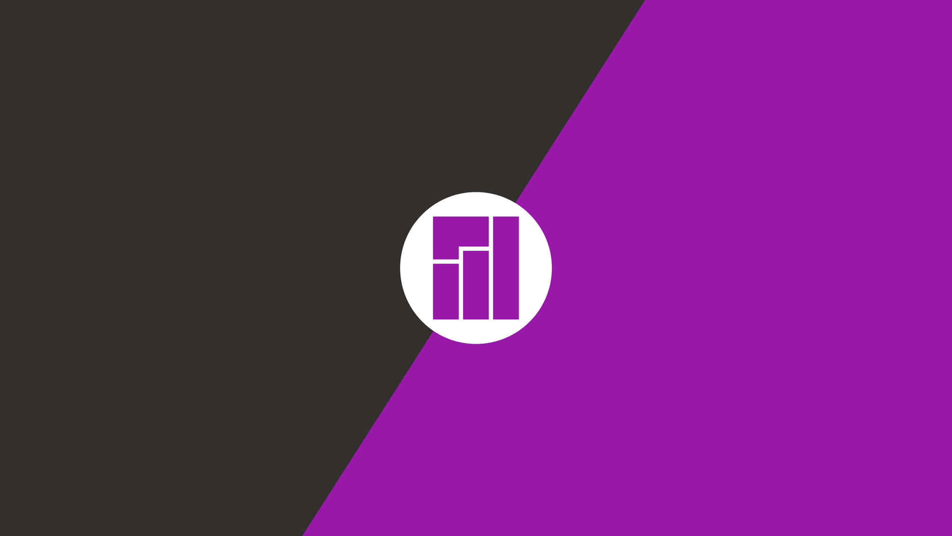 Manjaro Logo On Purple And Black Background