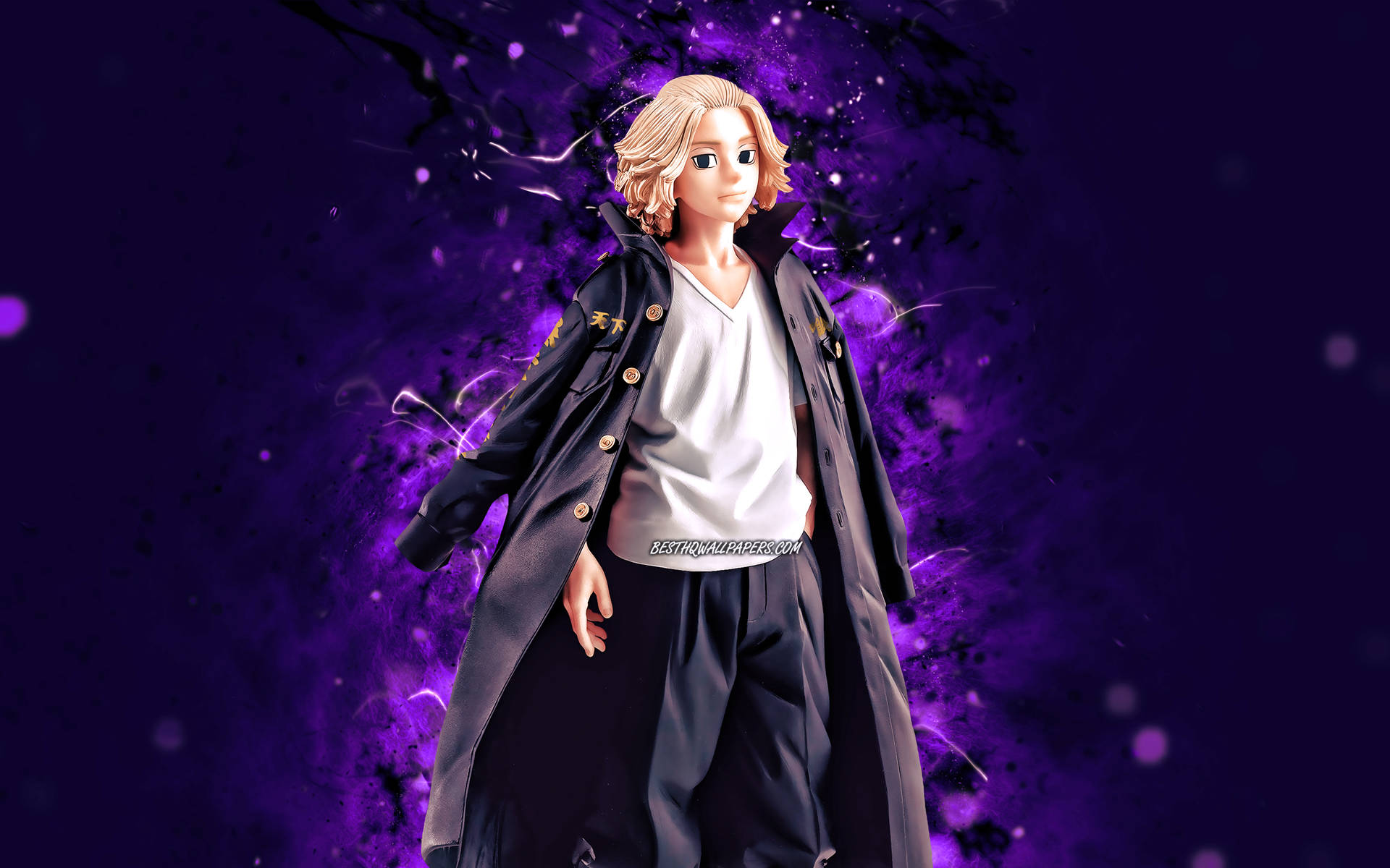Manjiro Sano In Purple Background