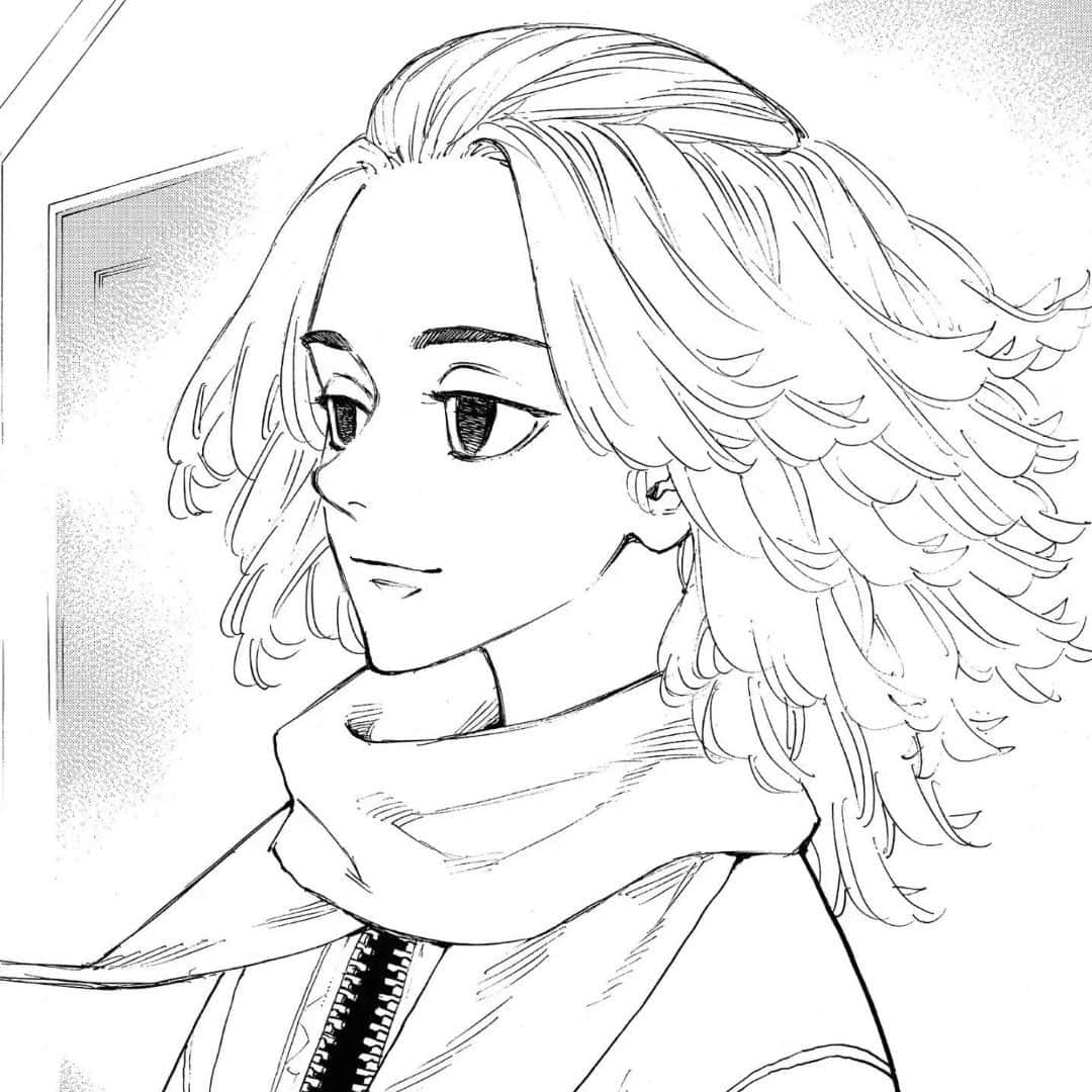 Manjiro Sano With Long Hair