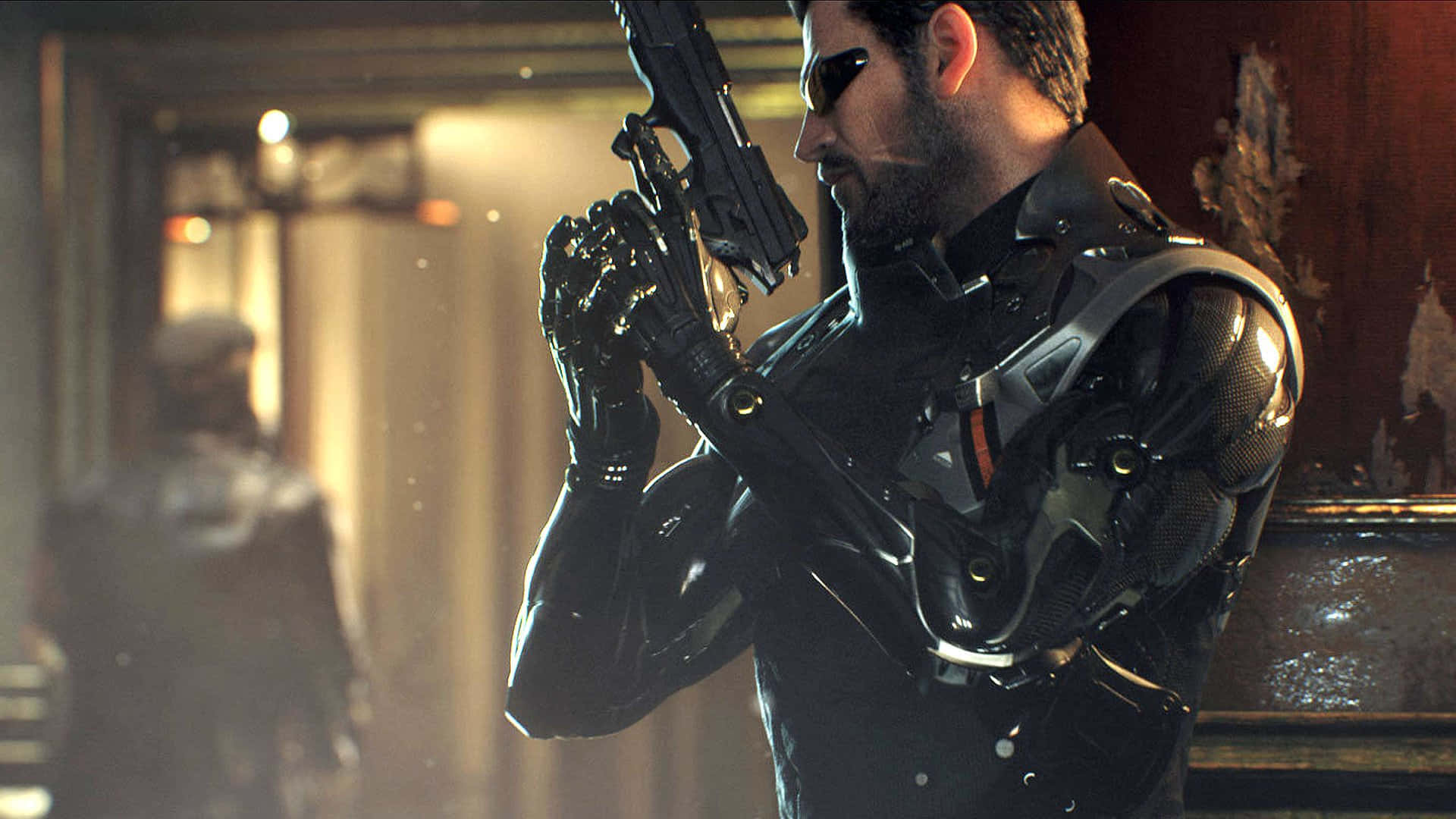 Mankind Divided Sneaking Up Background