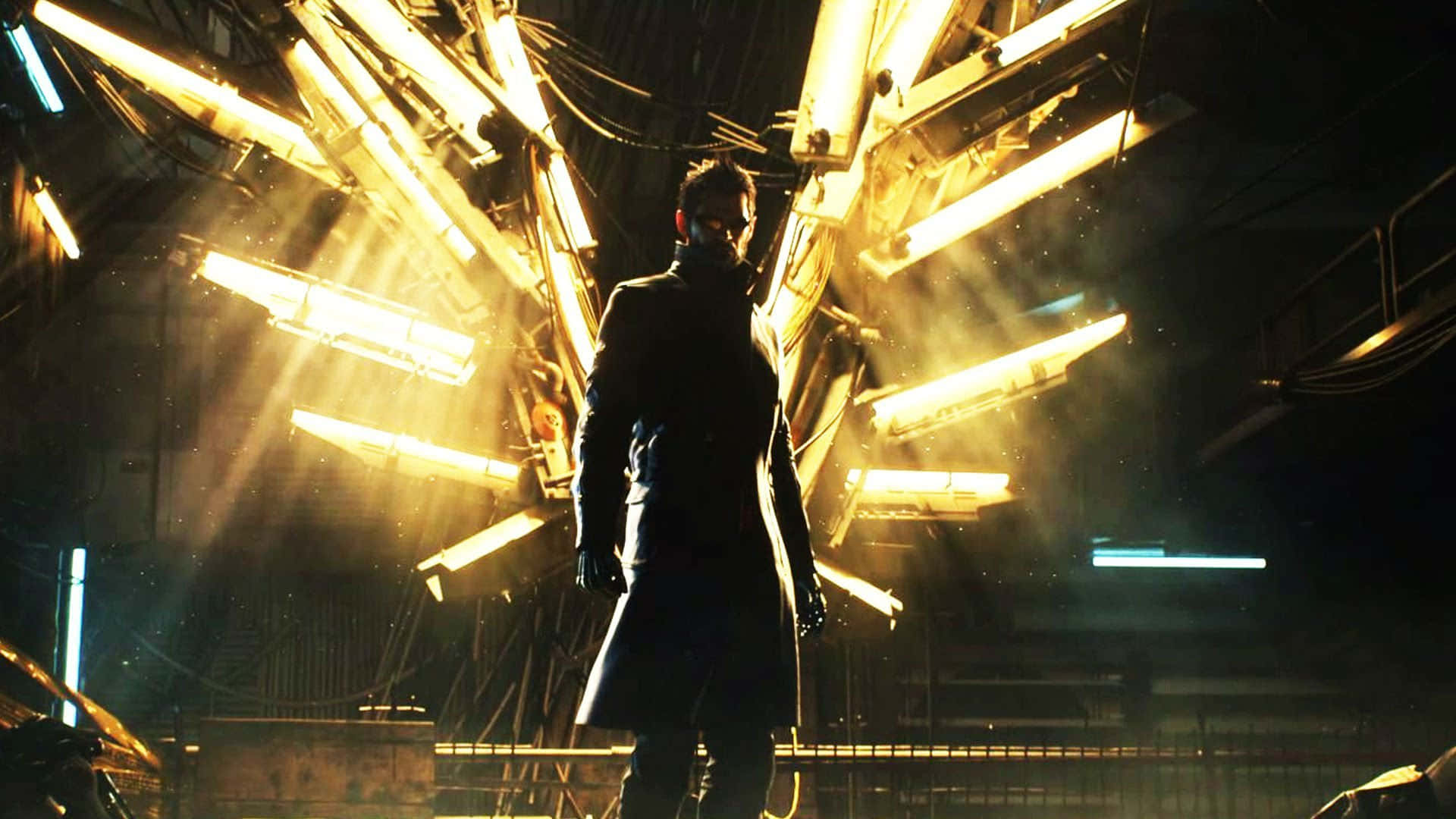 Mankind Divided Yellow Light
