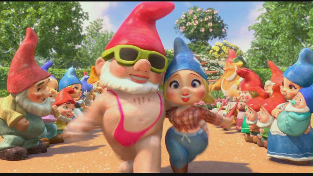 Mankini And Dolly Gnome Gnomeo And Juliet