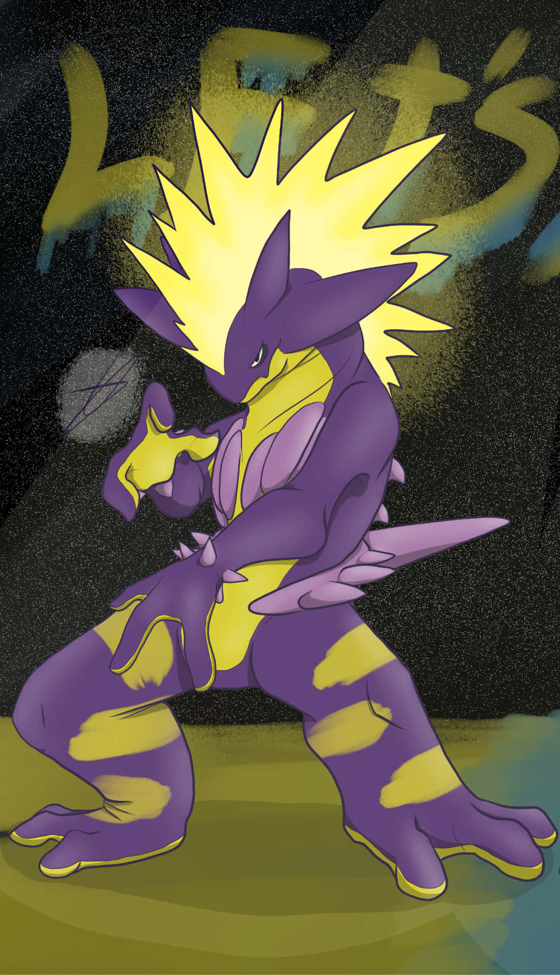 Manly Toxtricity Background