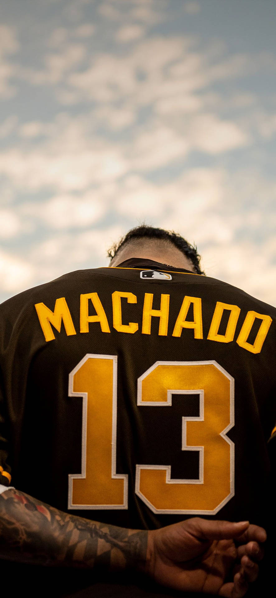 Manny Machado Back Portrait Background