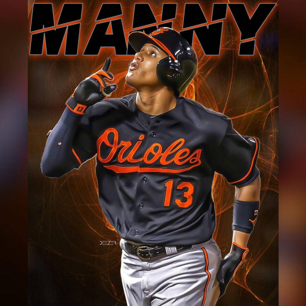 Manny Machado Orioles Poster Background