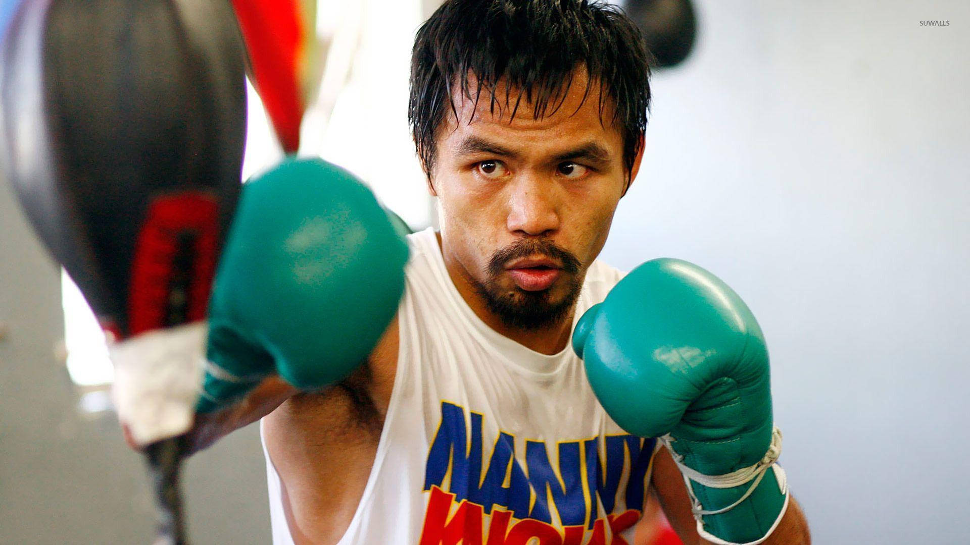 Manny Pacquiao Practice Session