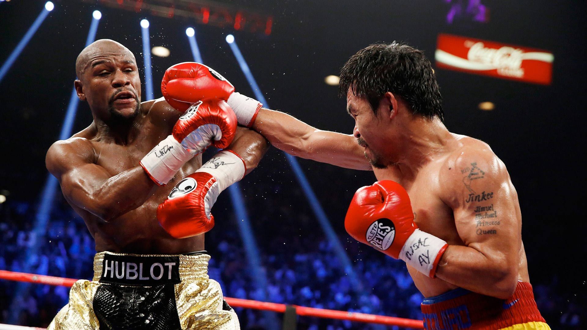 Manny Pacquiao Punch Background