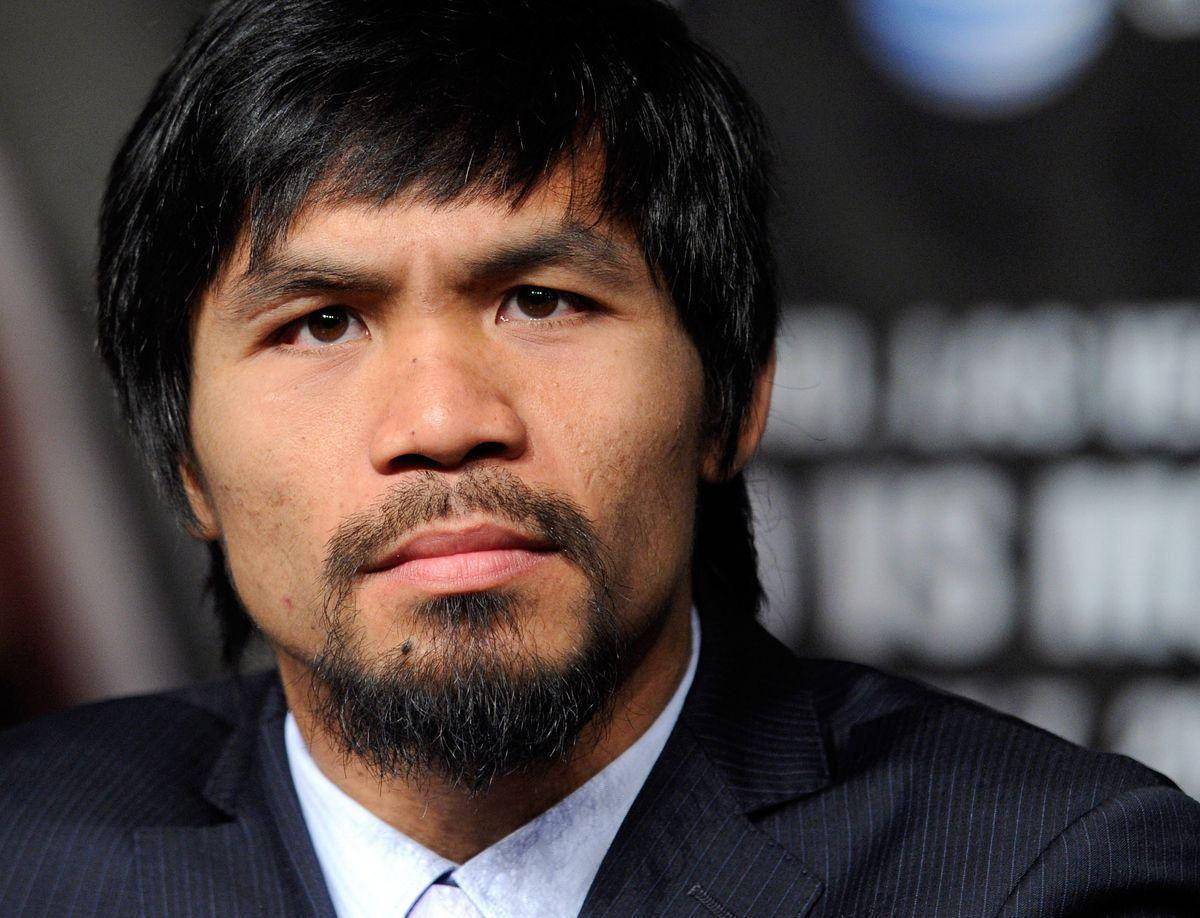 Manny Pacquiao Serious Face