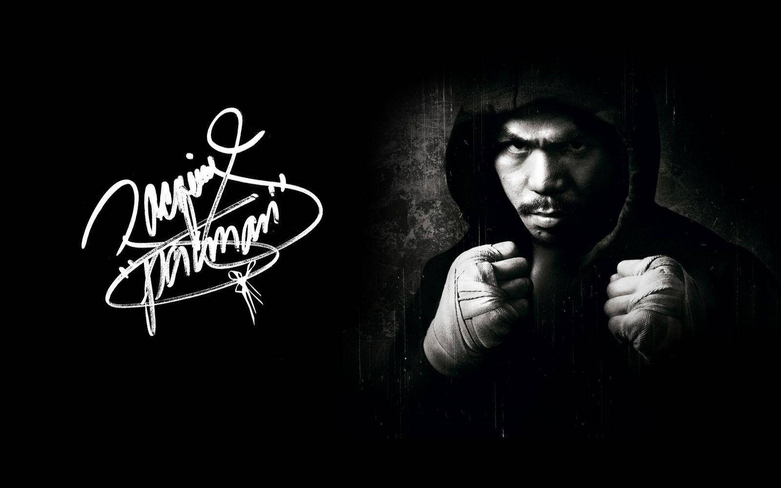 Manny Pacquiao Signature Background