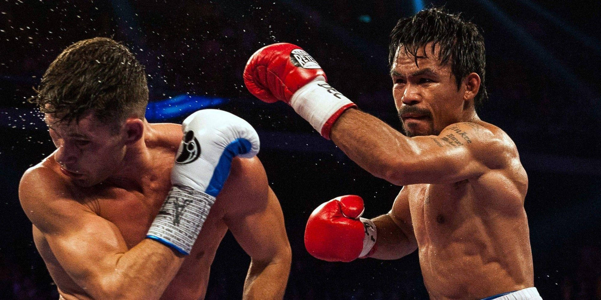 Manny Pacquiao Vs Chris Algieri Spectacle Background