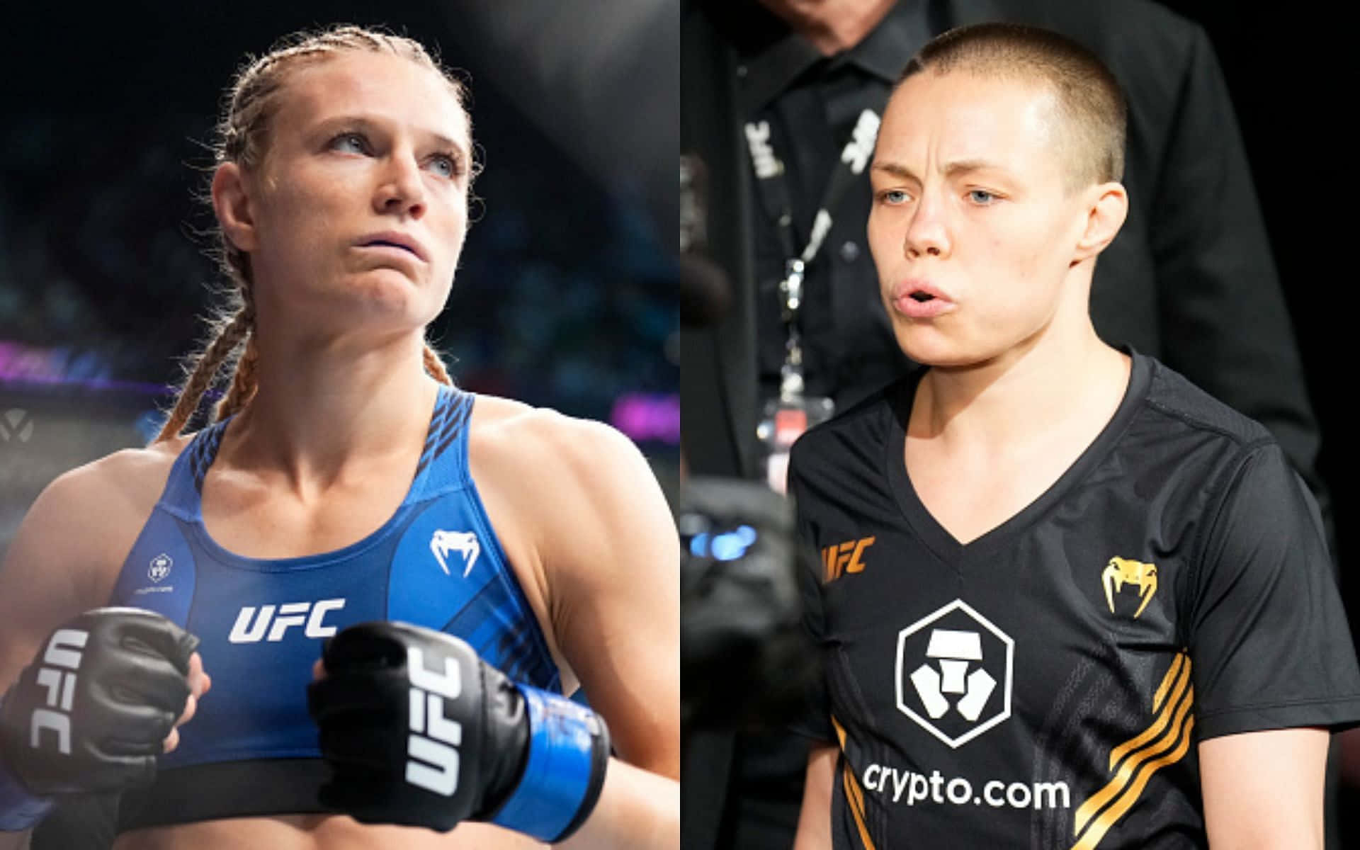 Manon Fiorot And Rose Namajunas Background