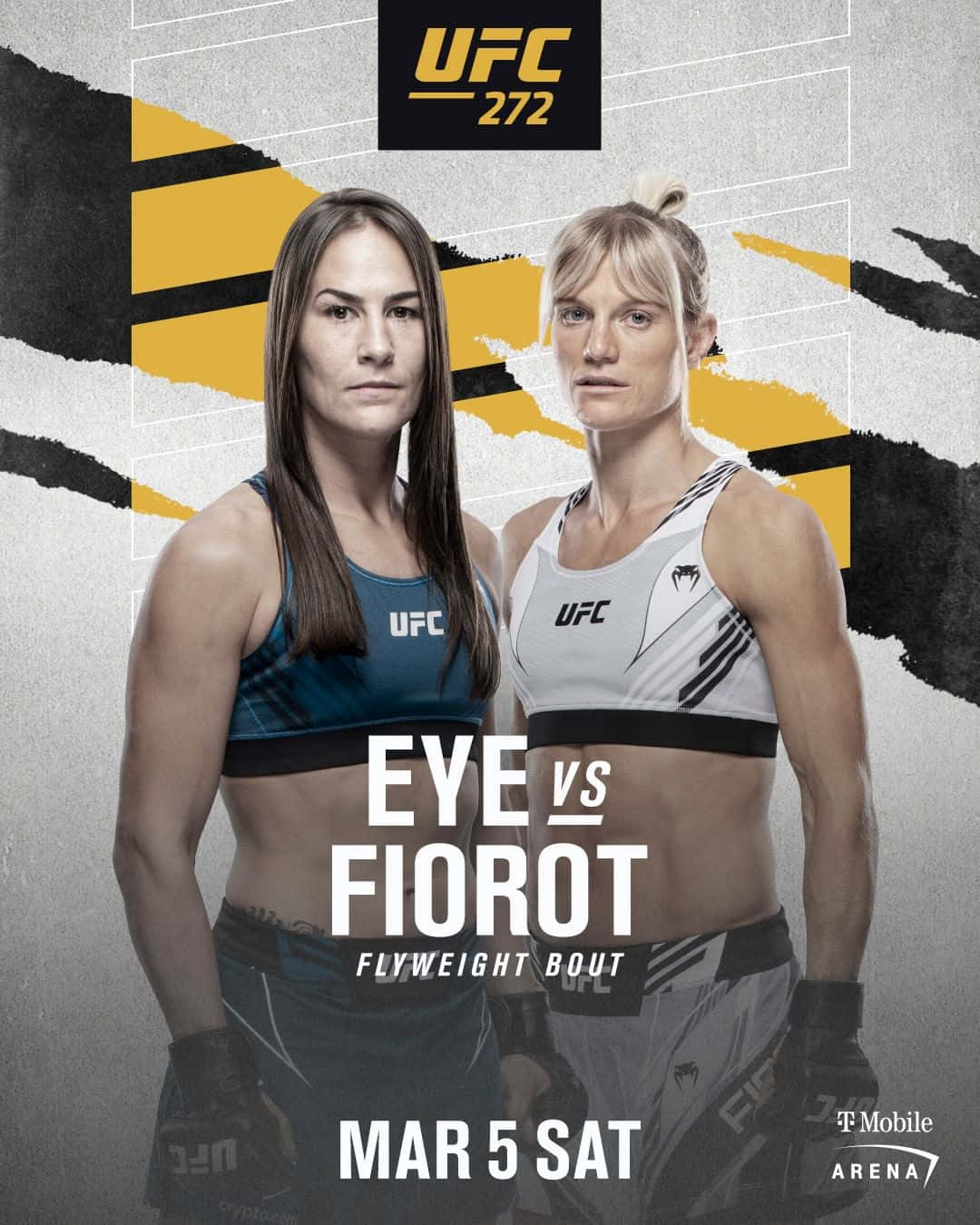 Manon Fiorot In Combat Against Jessica Eye Background