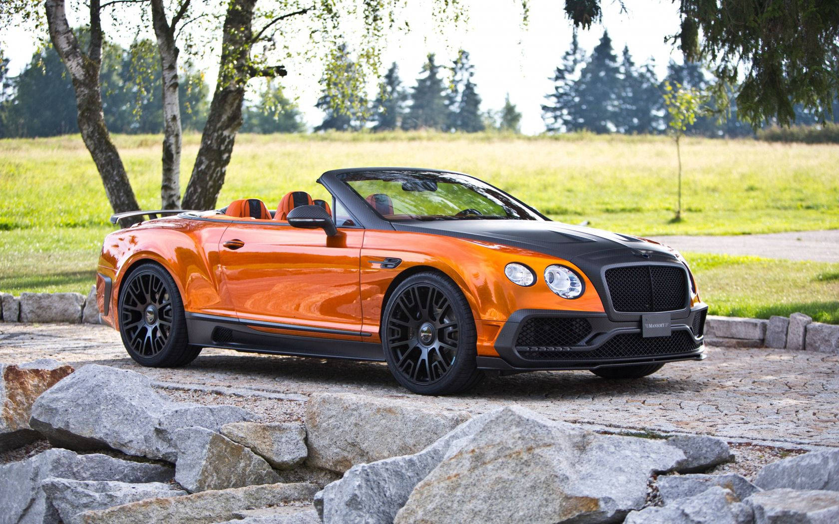Mansory, Bentley, Continental, Gtc, Side View Background