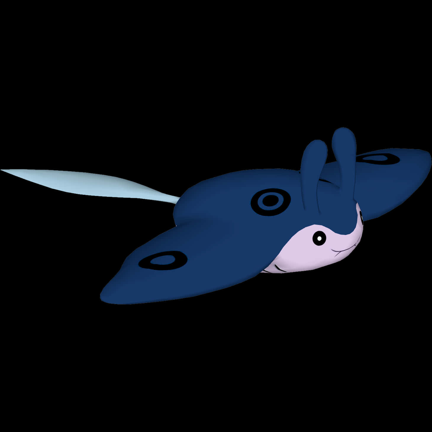 Mantine 3d Art White Background