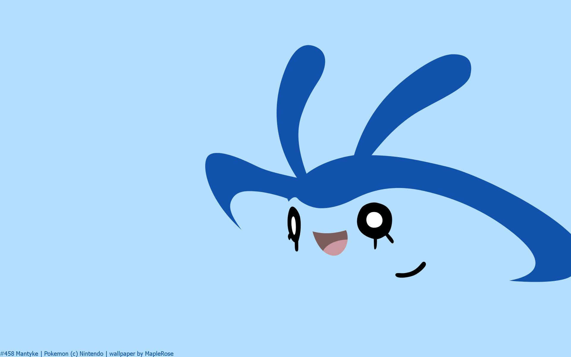 Mantine Blue Art Hd Background