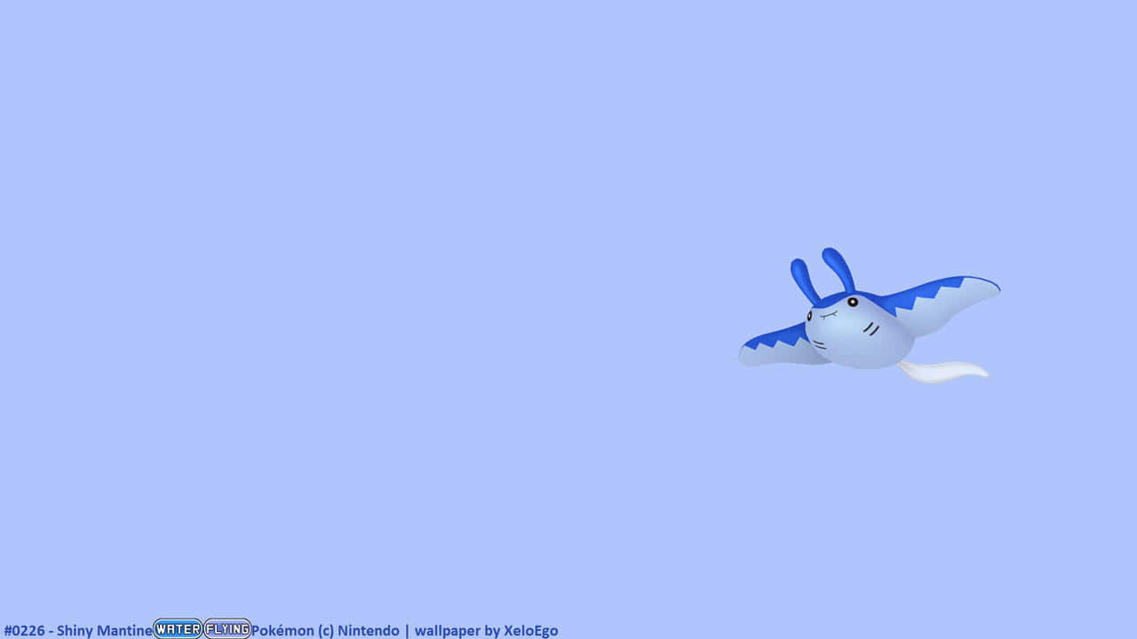 Mantine Light Blue Art Background