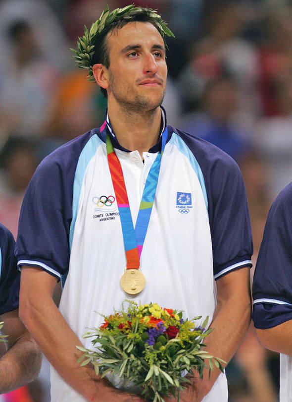 Manu Ginobili 2004 Olympics Background