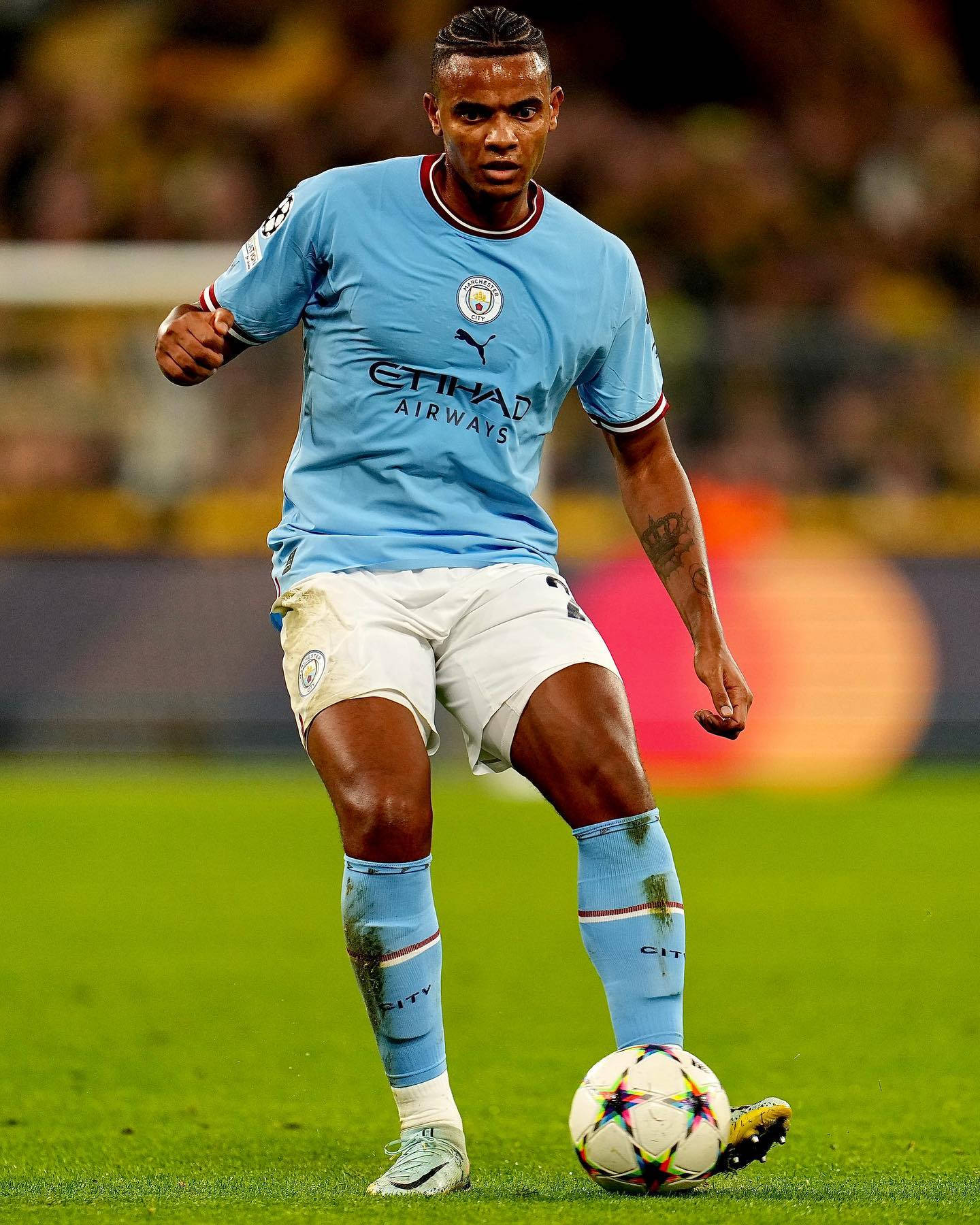 Manuel Akanji Sweating During Intense Game