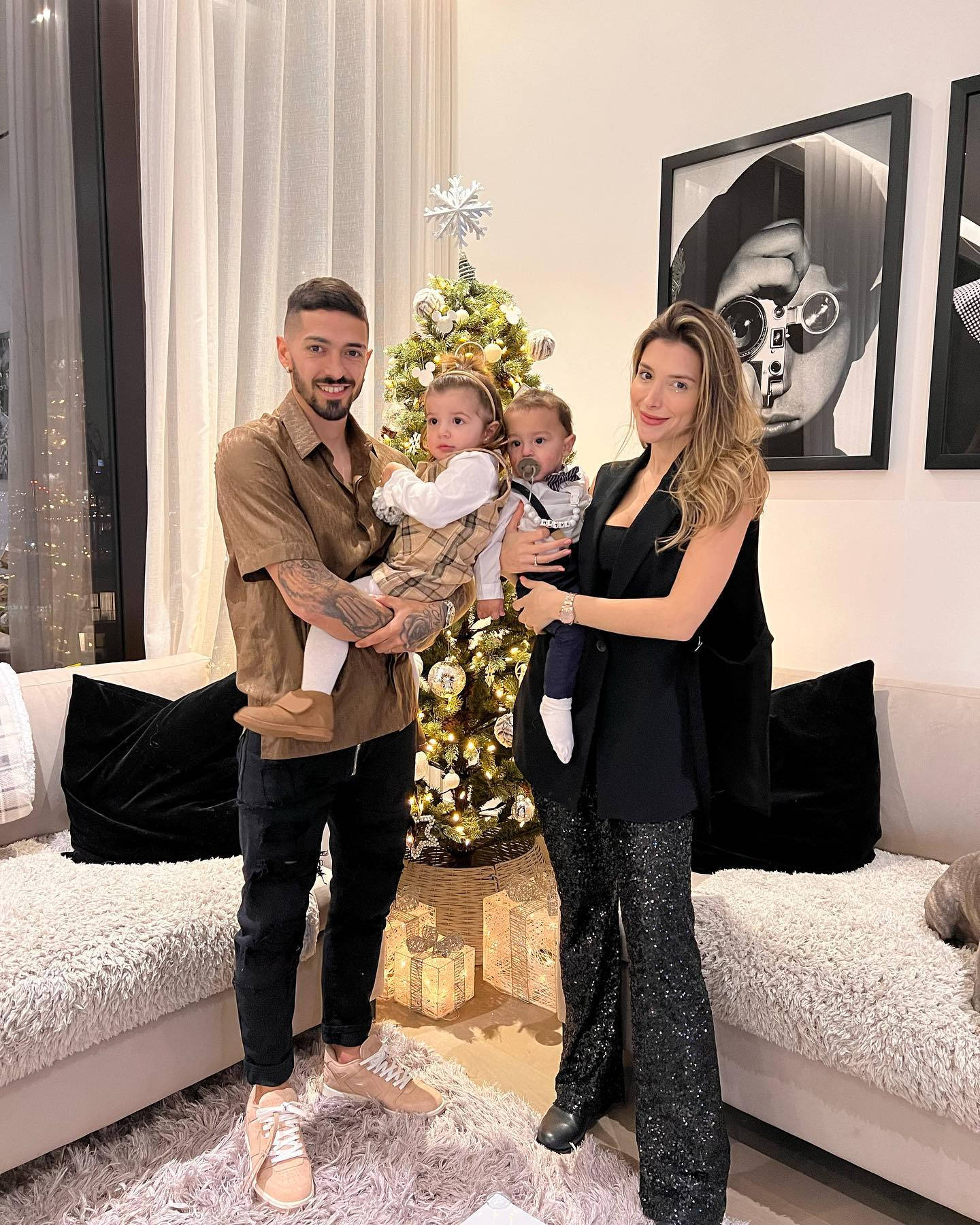 Manuel Lanzini Christmas With Family