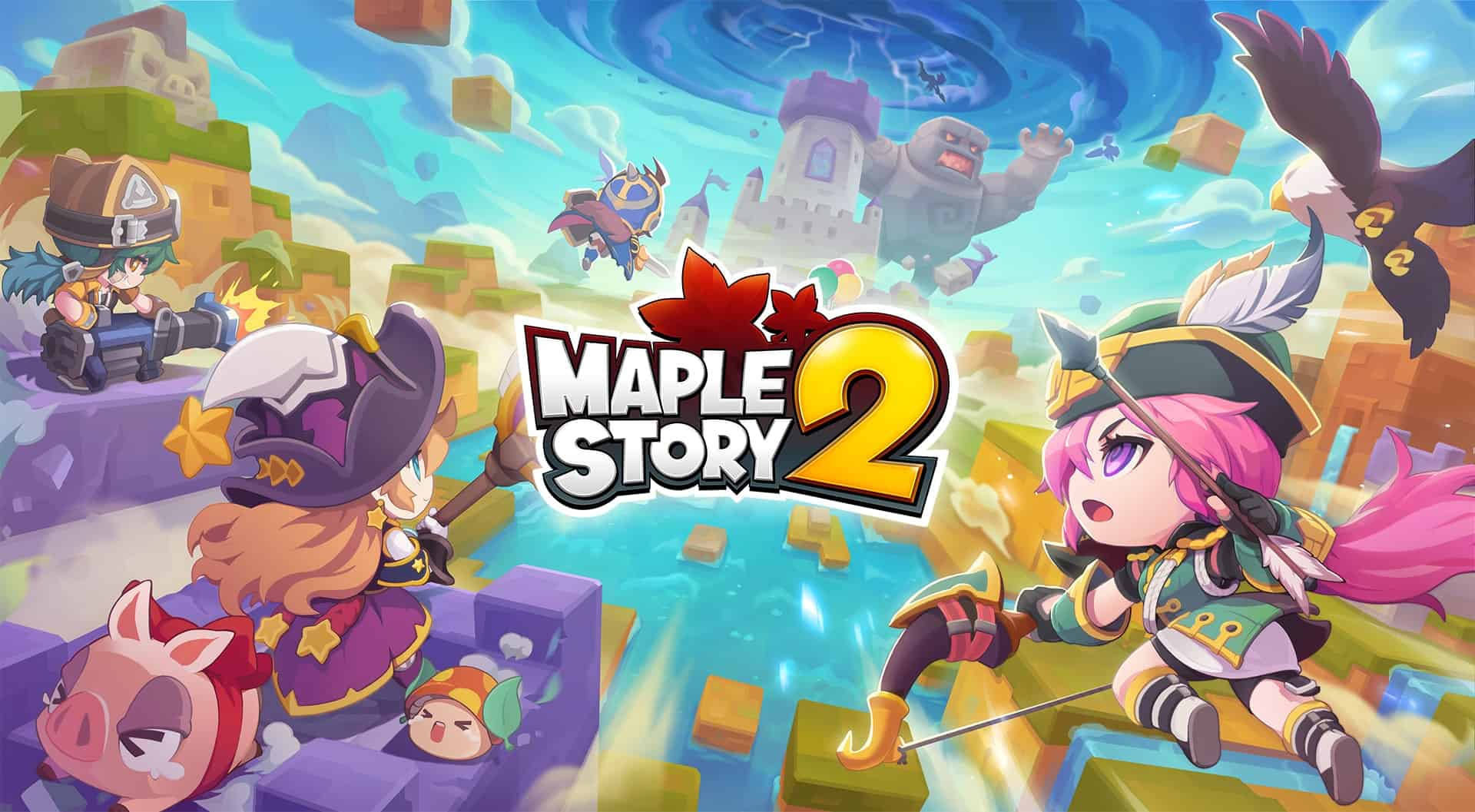 Maplestory 2 Players Battle It Out