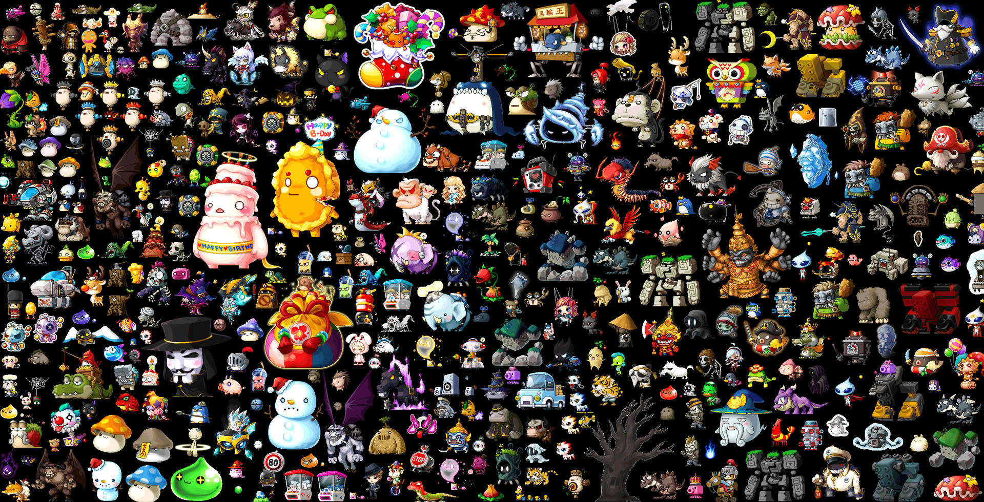 Maplestory Characters Background