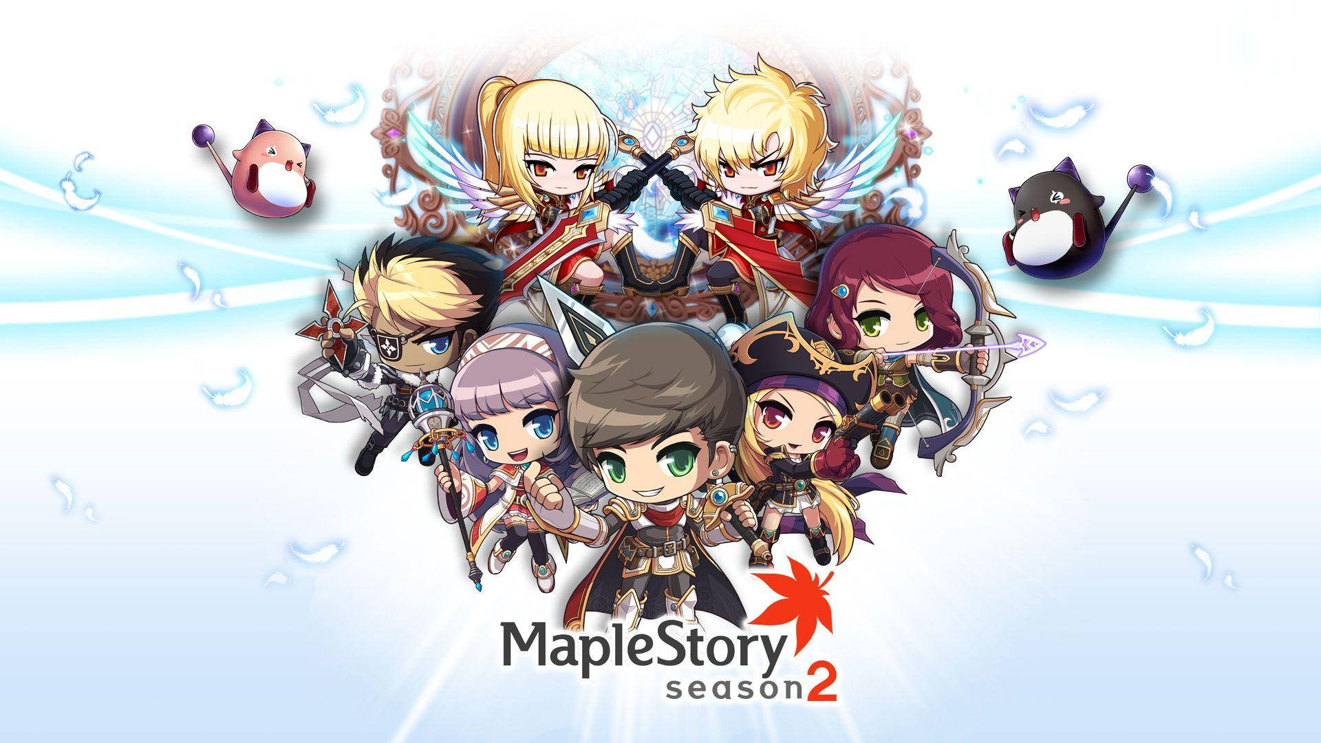 Maplestory On White Background